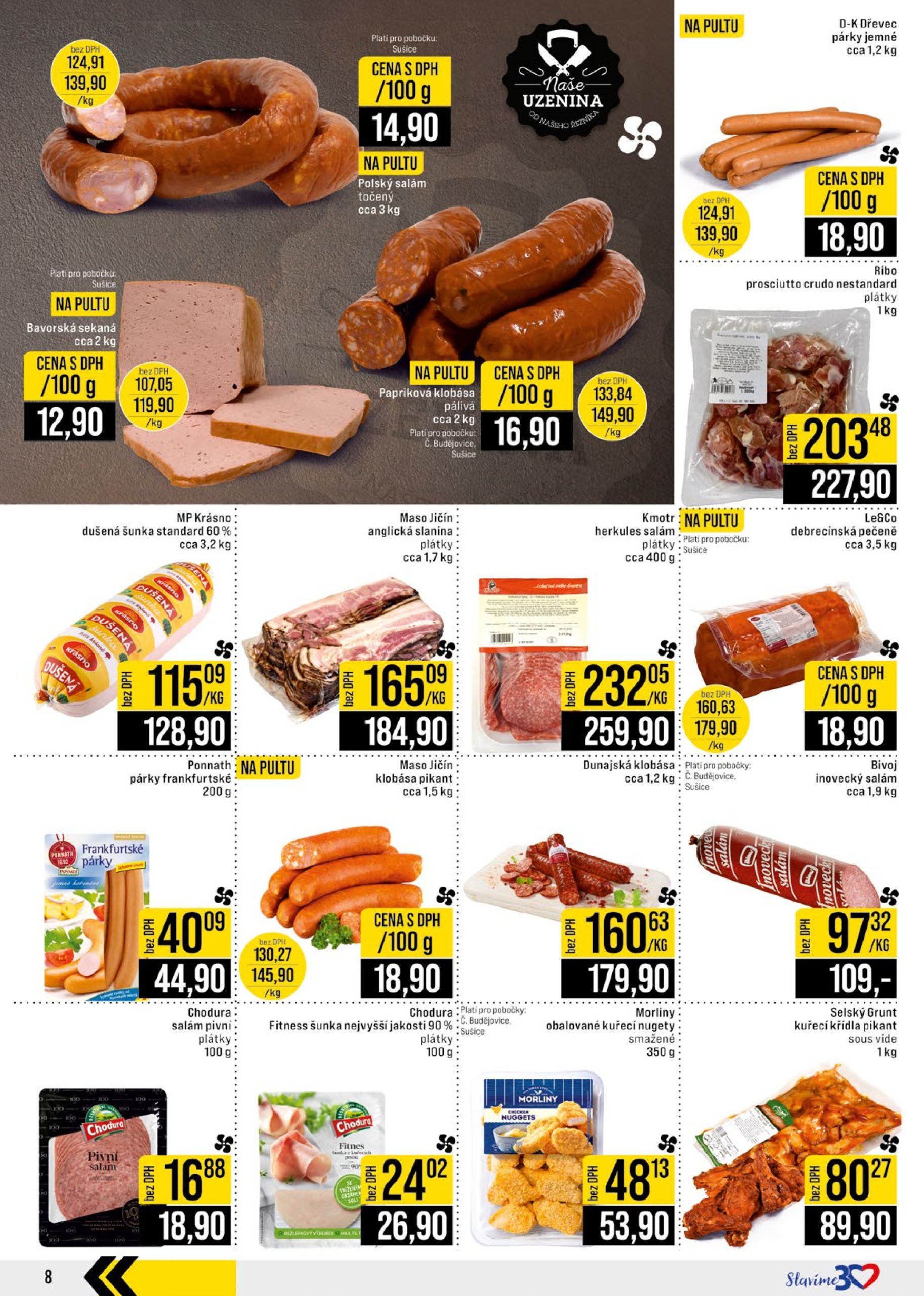 jip - Leták JIP - České Budějovice, Most, Svoboda nad Úpou, Náchod, Sušice od 04.06. do 10.06. - page: 8