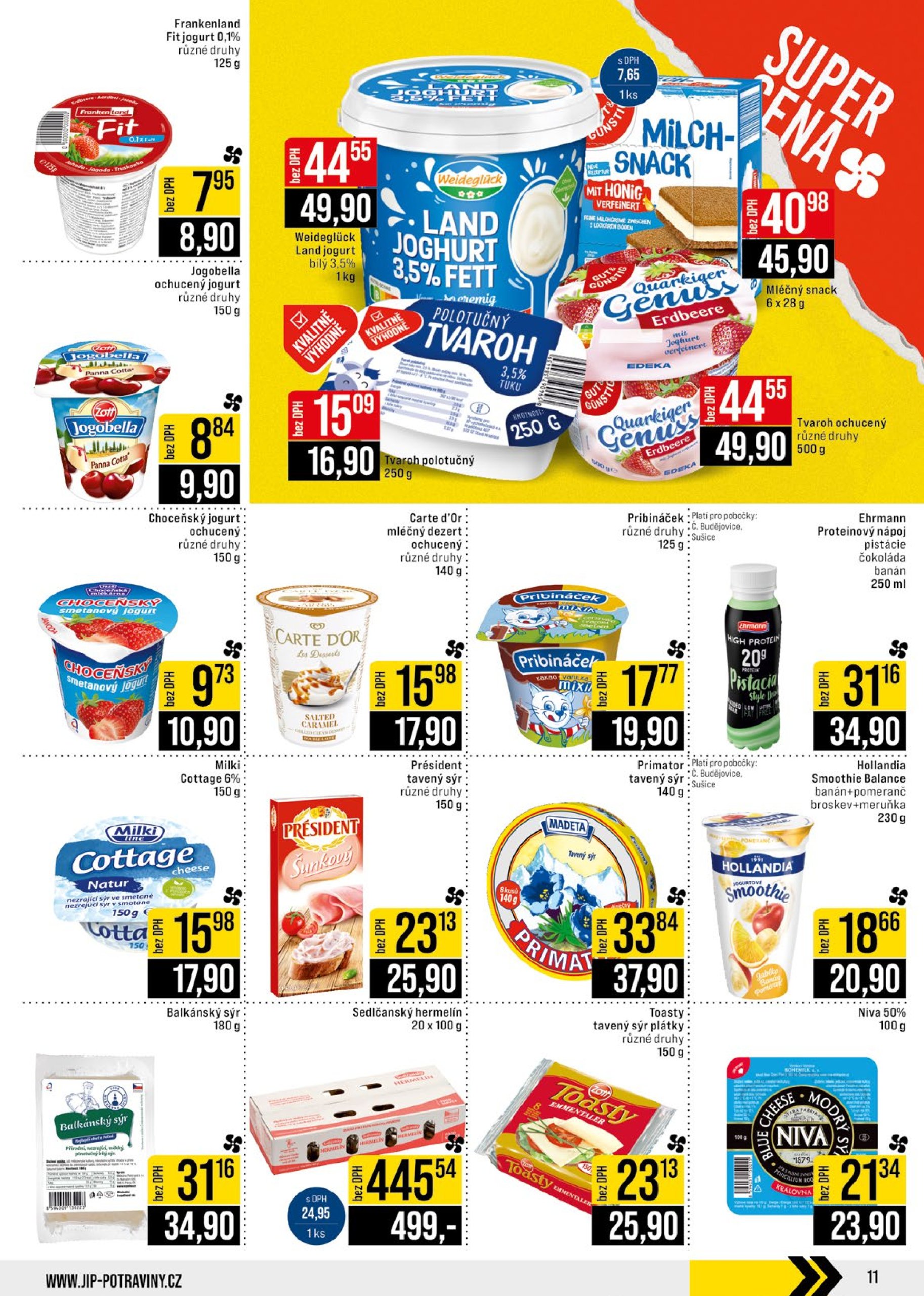 jip - Leták JIP - České Budějovice, Most, Svoboda nad Úpou, Náchod, Sušice od 18.06. do 24.06. - page: 11