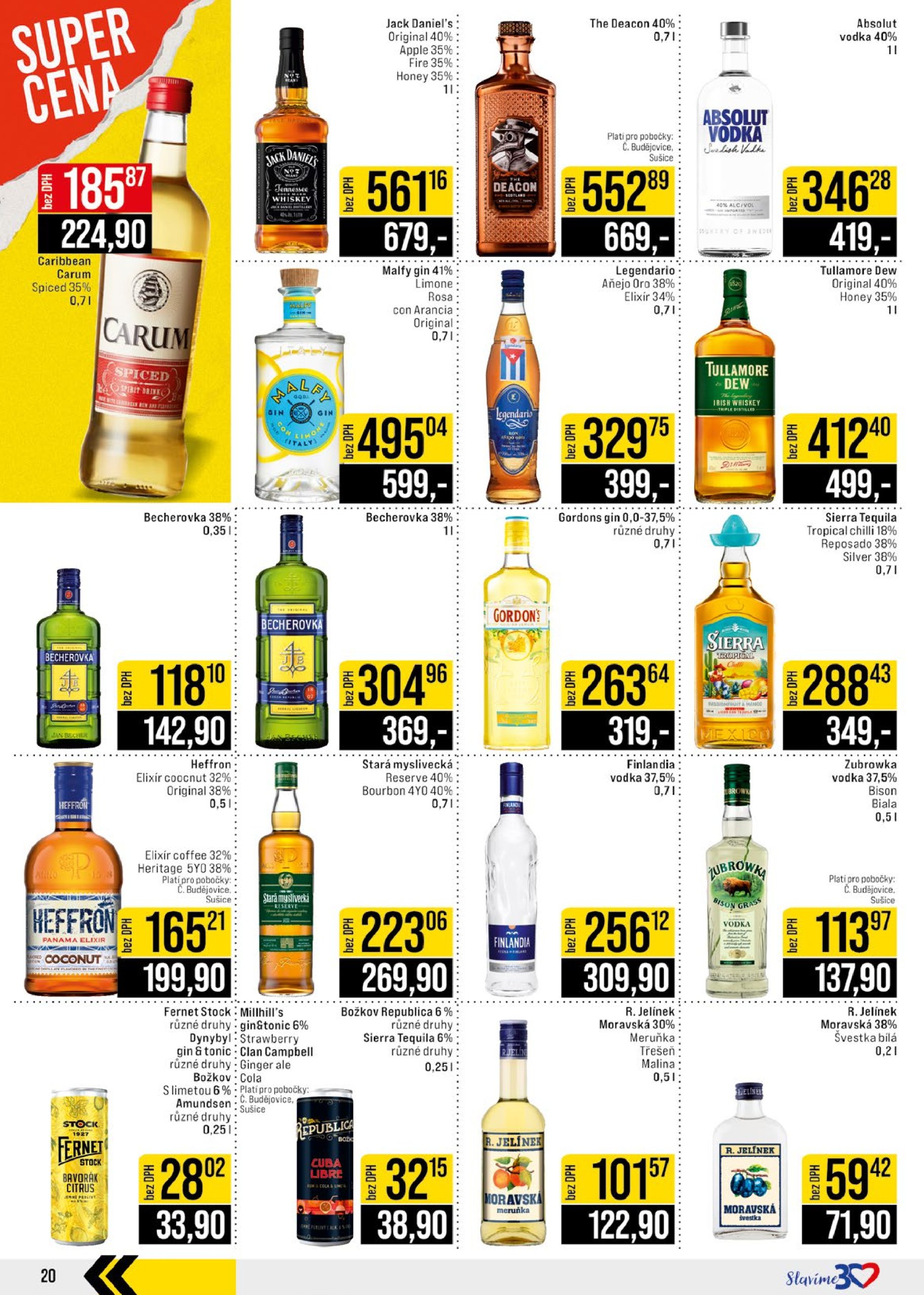 jip - Leták JIP - České Budějovice, Most, Svoboda nad Úpou, Náchod, Sušice od 18.06. do 24.06. - page: 20