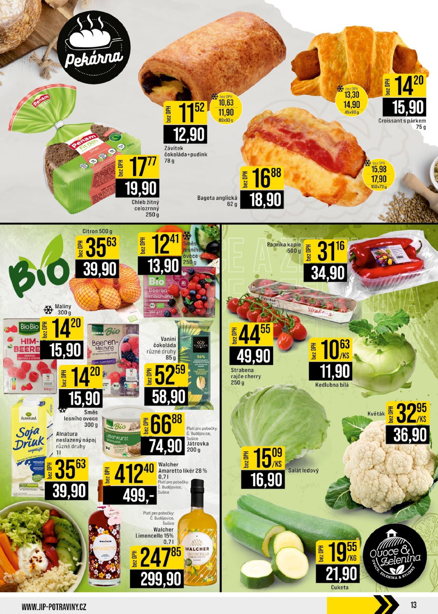 jip - Leták JIP - České Budějovice, Most, Svoboda nad Úpou, Náchod, Sušice od 18.06. do 24.06. - page: 13