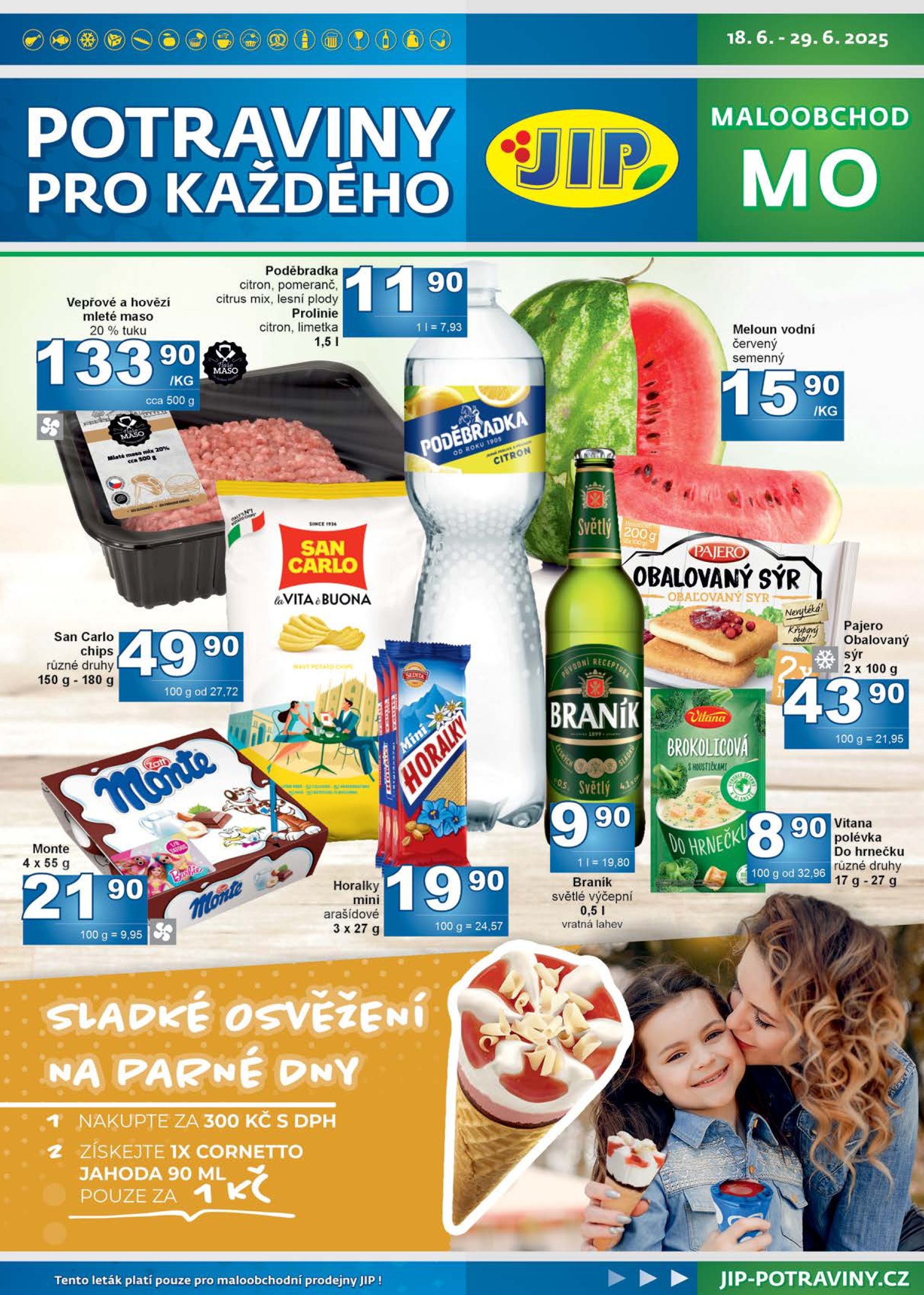 jip - Leták JIP - Maloobchod od 18.06. do 29.06.