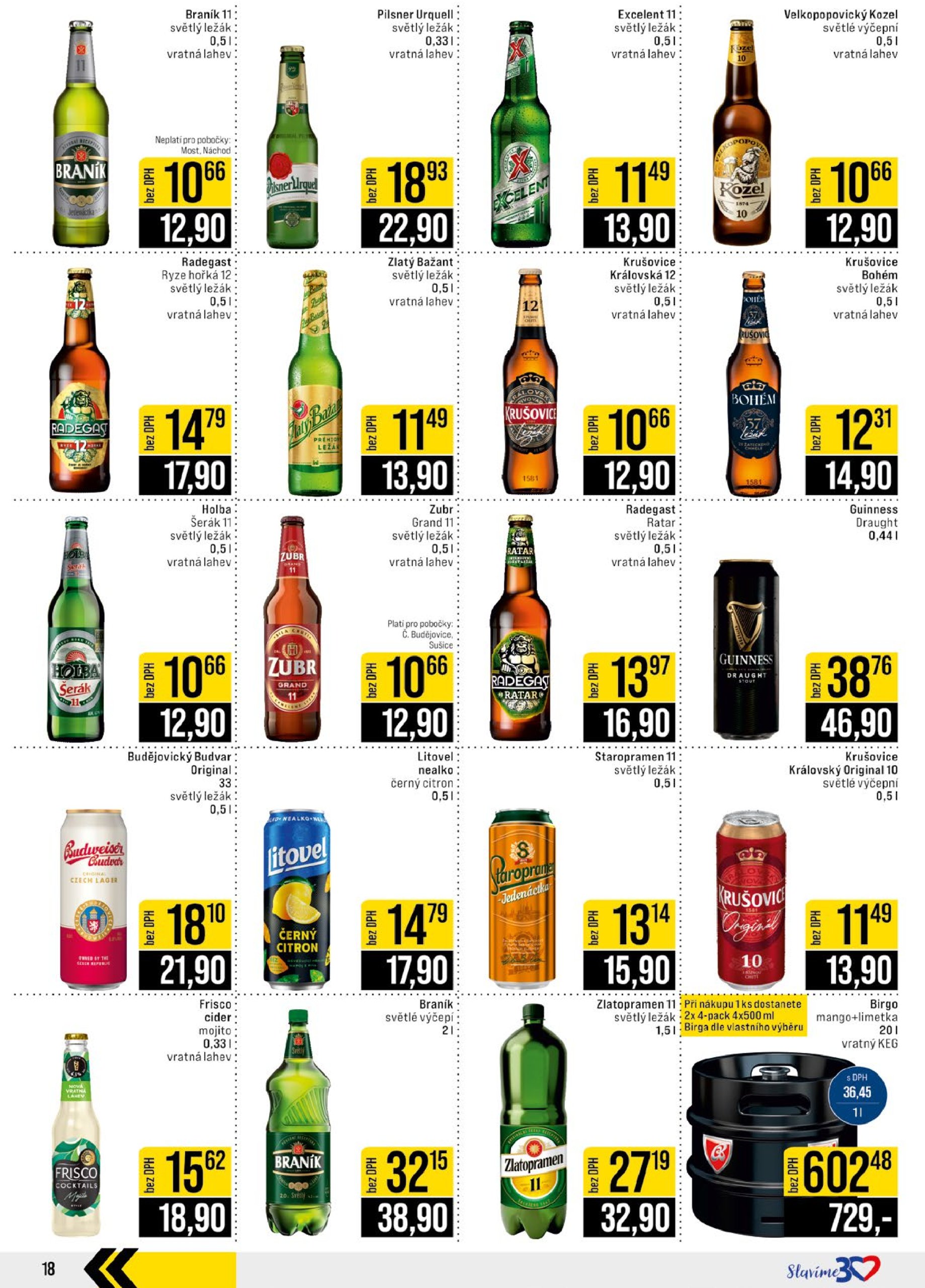 jip - Leták JIP - České Budějovice, Most, Svoboda nad Úpou, Náchod, Sušice od 02.07. do 08.07. - page: 18