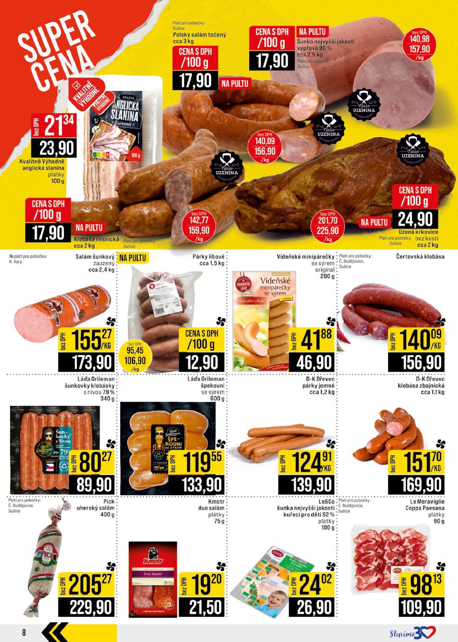 jip - Leták JIP - České Budějovice, Most, Svoboda nad Úpou, Náchod, Sušice od 02.07. do 08.07. - page: 8