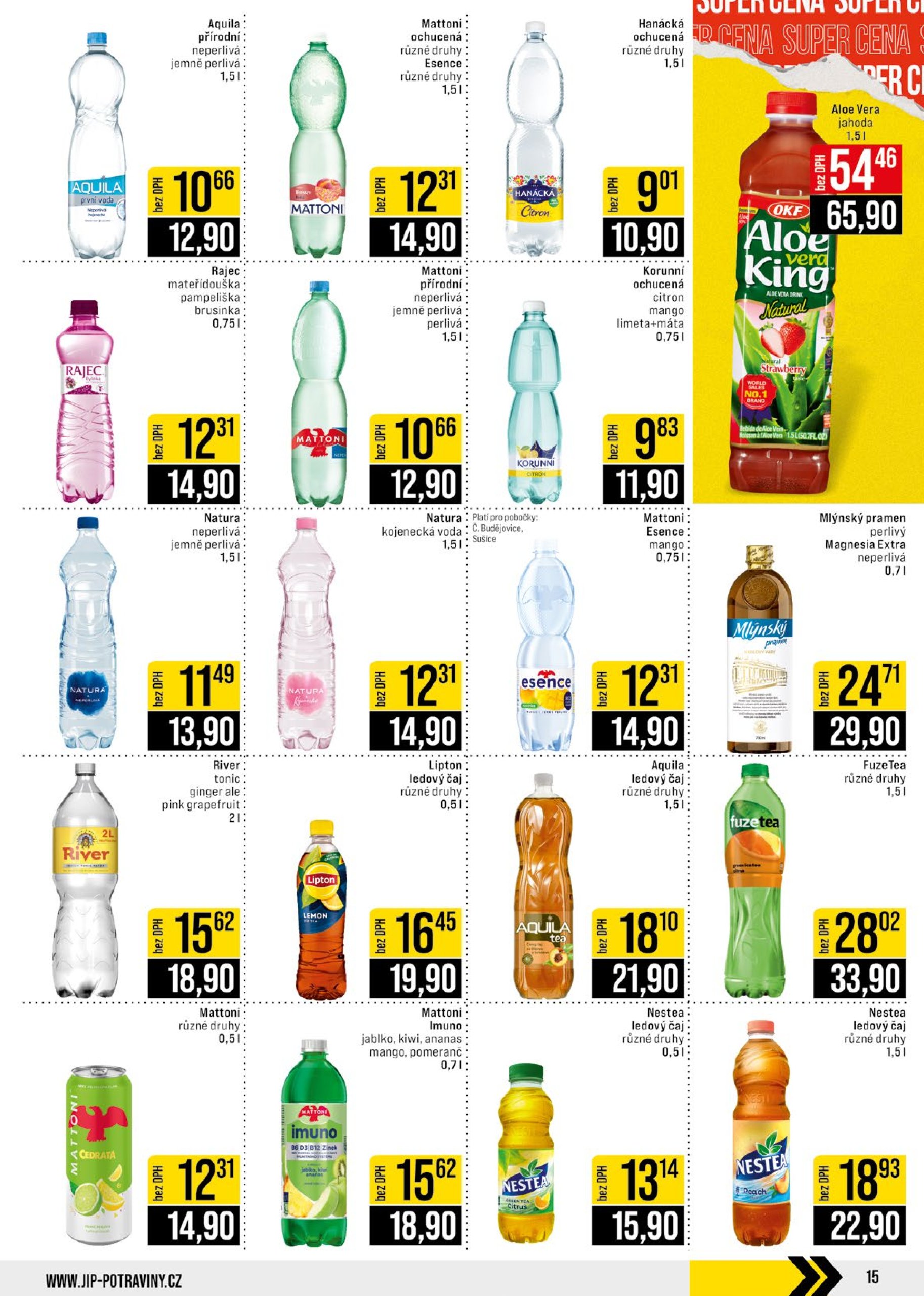 jip - Leták JIP - České Budějovice, Most, Svoboda nad Úpou, Náchod, Sušice od 09.07. do 15.07. - page: 15