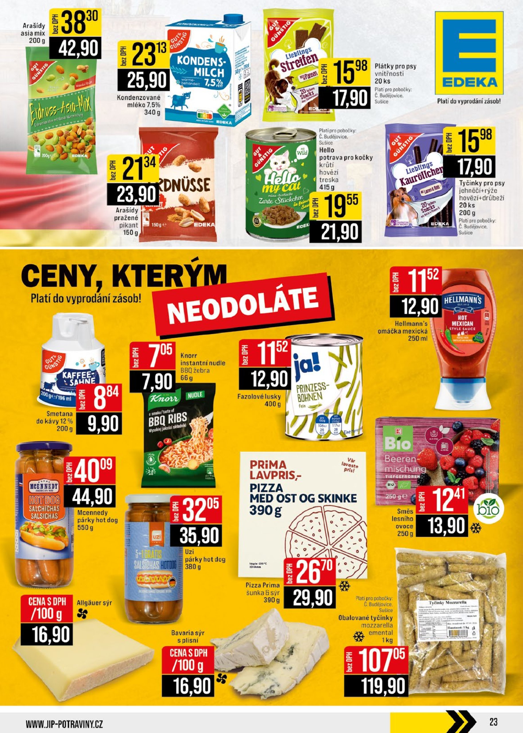 jip - Leták JIP - České Budějovice, Most, Svoboda nad Úpou, Náchod, Sušice od 09.07. do 15.07. - page: 23