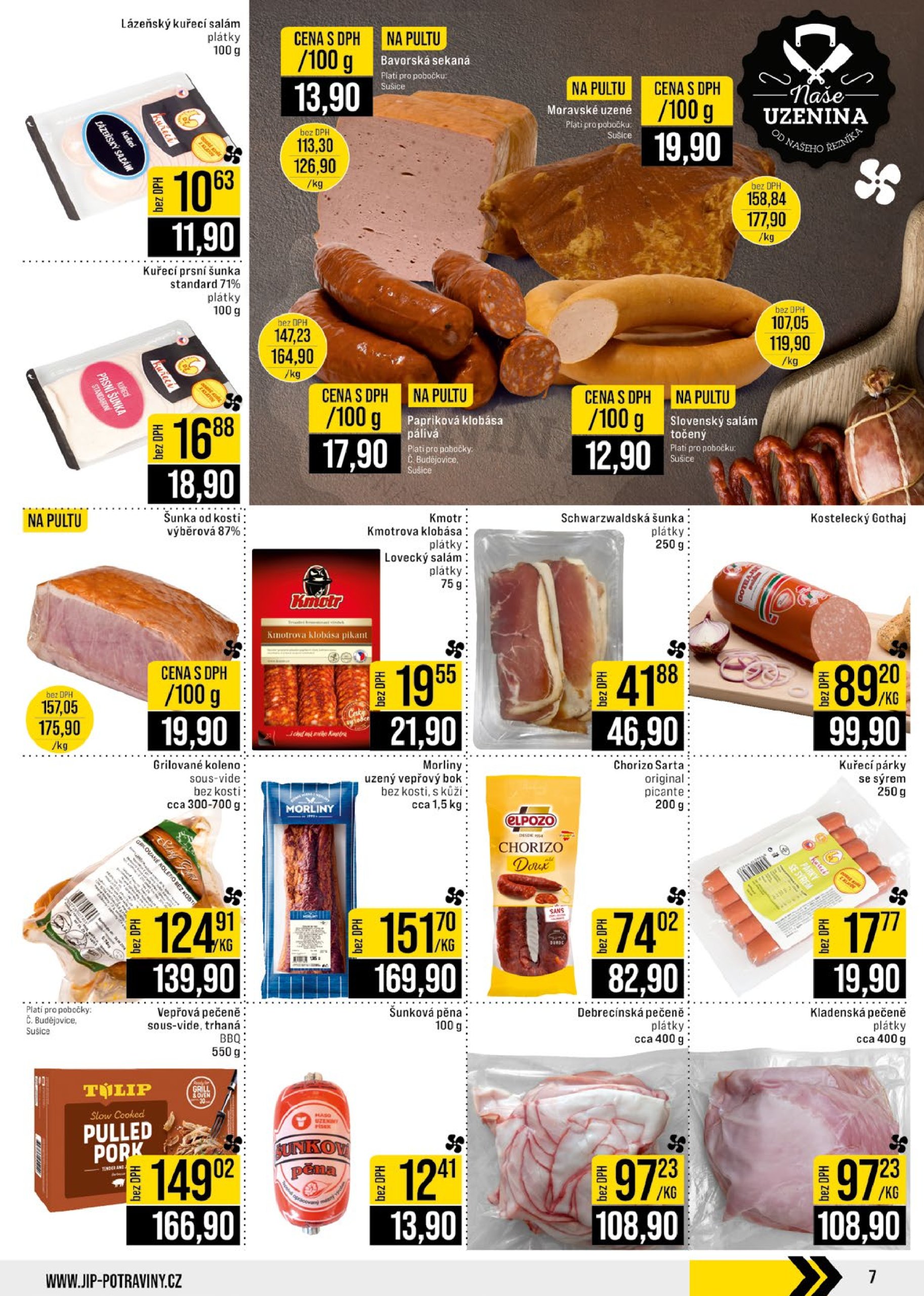 jip - Leták JIP - České Budějovice, Most, Svoboda nad Úpou, Náchod, Sušice od 09.07. do 15.07. - page: 7