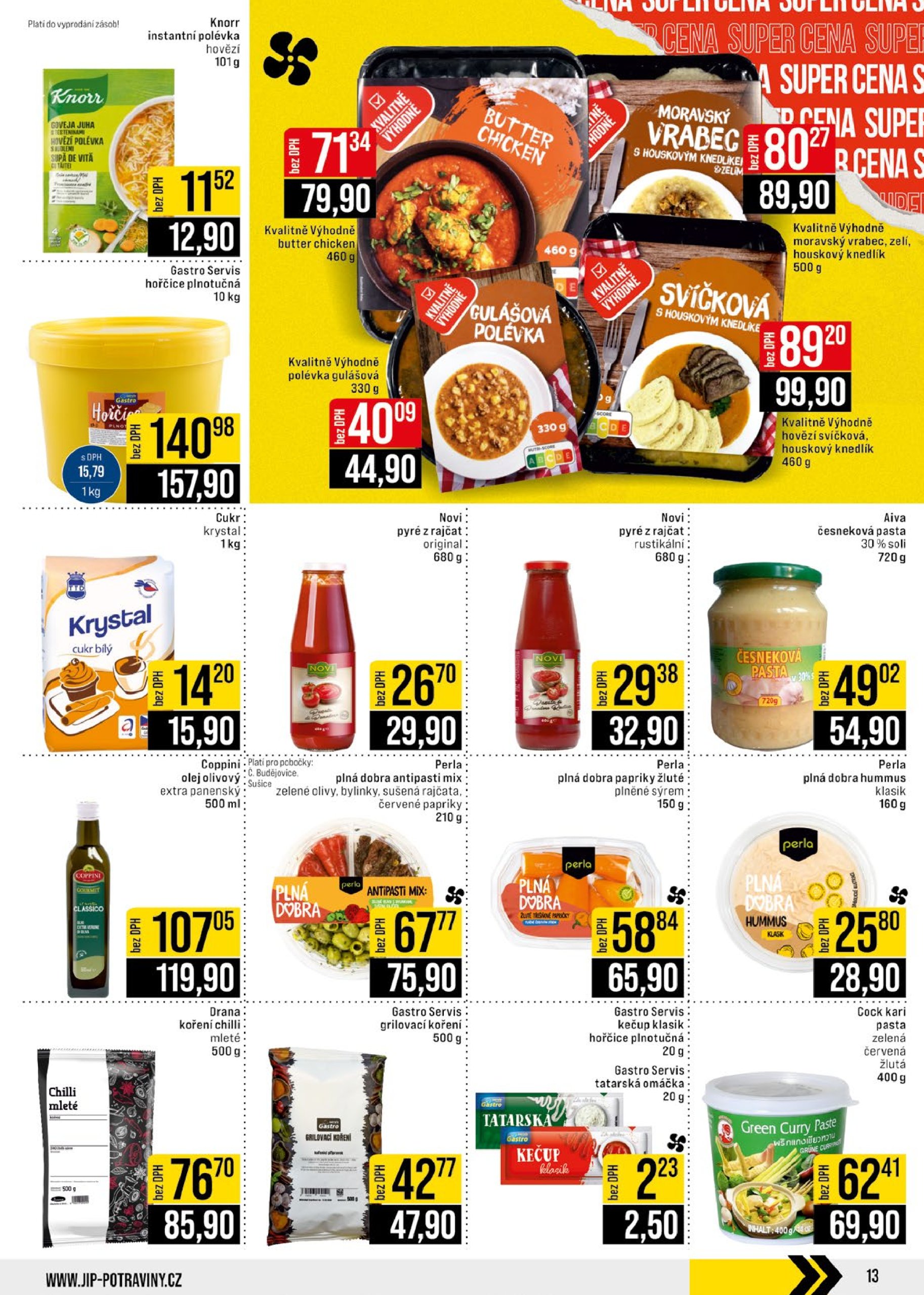 jip - Leták JIP - České Budějovice, Most, Svoboda nad Úpou, Náchod, Sušice od 16.07. do 22.07. - page: 13