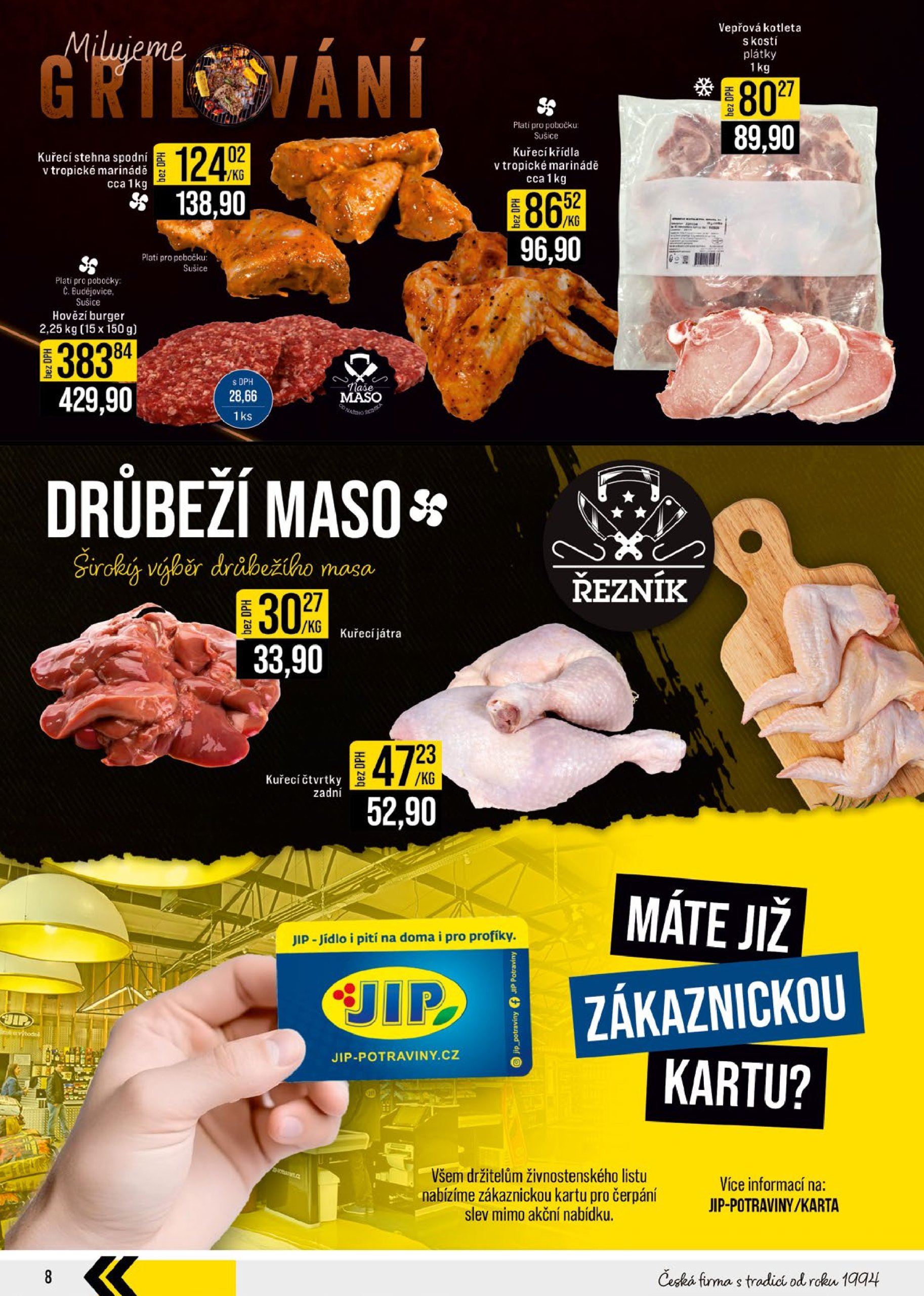 jip - Leták JIP - České Budějovice, Most, Svoboda nad Úpou, Náchod, Sušice od 16.07. do 22.07. - page: 8