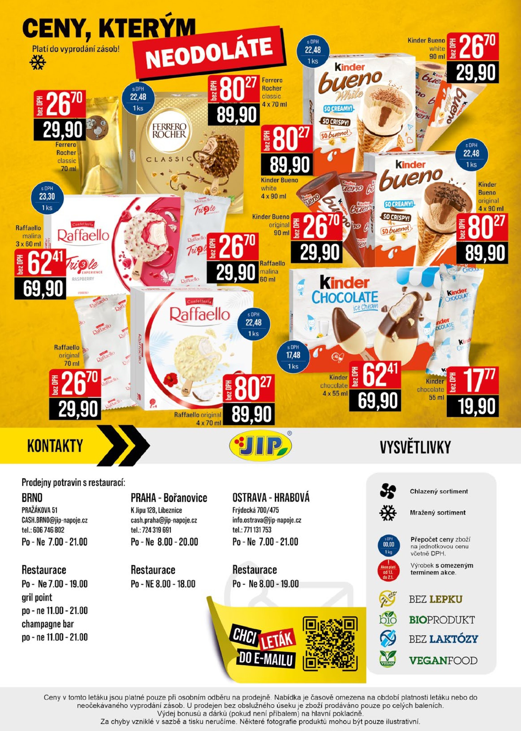 jip - Leták JIP - Brno, Praha - Bořanovice, Ostrava - Hrabová od 16.07. do 22.07. - page: 24