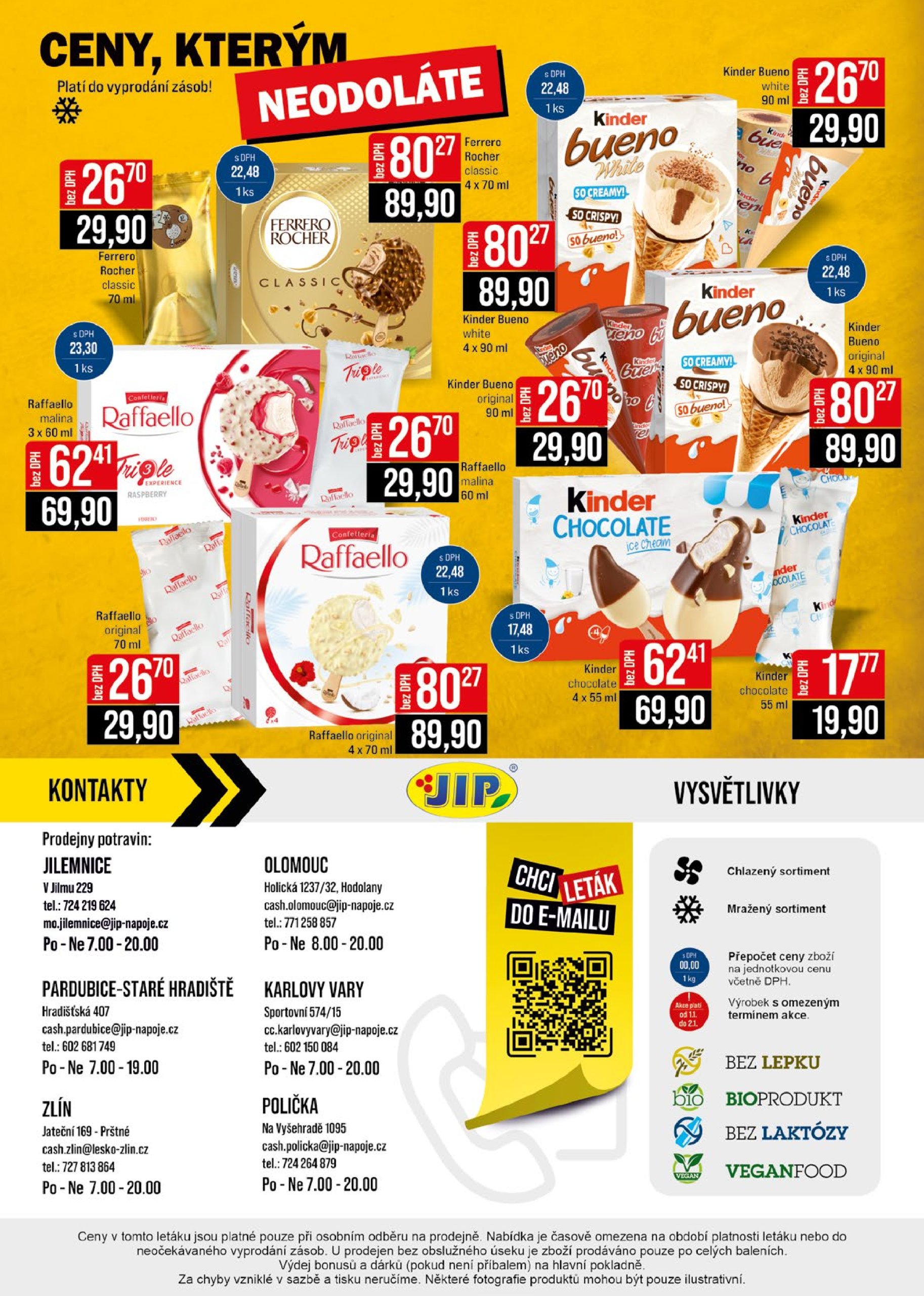 jip - Leták JIP - Jilemnice, Pardubice - Staré Hradiště, Zlín, Olomouc, Karlovy Vary, Polička od 16.07. do 22.07. - page: 24