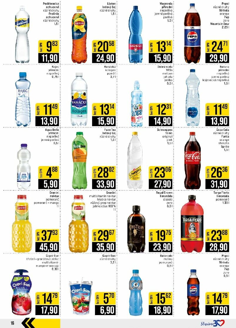jip - Leták JIP - České Budějovice, Most, Svoboda nad Úpou, Náchod, Sušice od 13.08. do 19.08. - page: 16