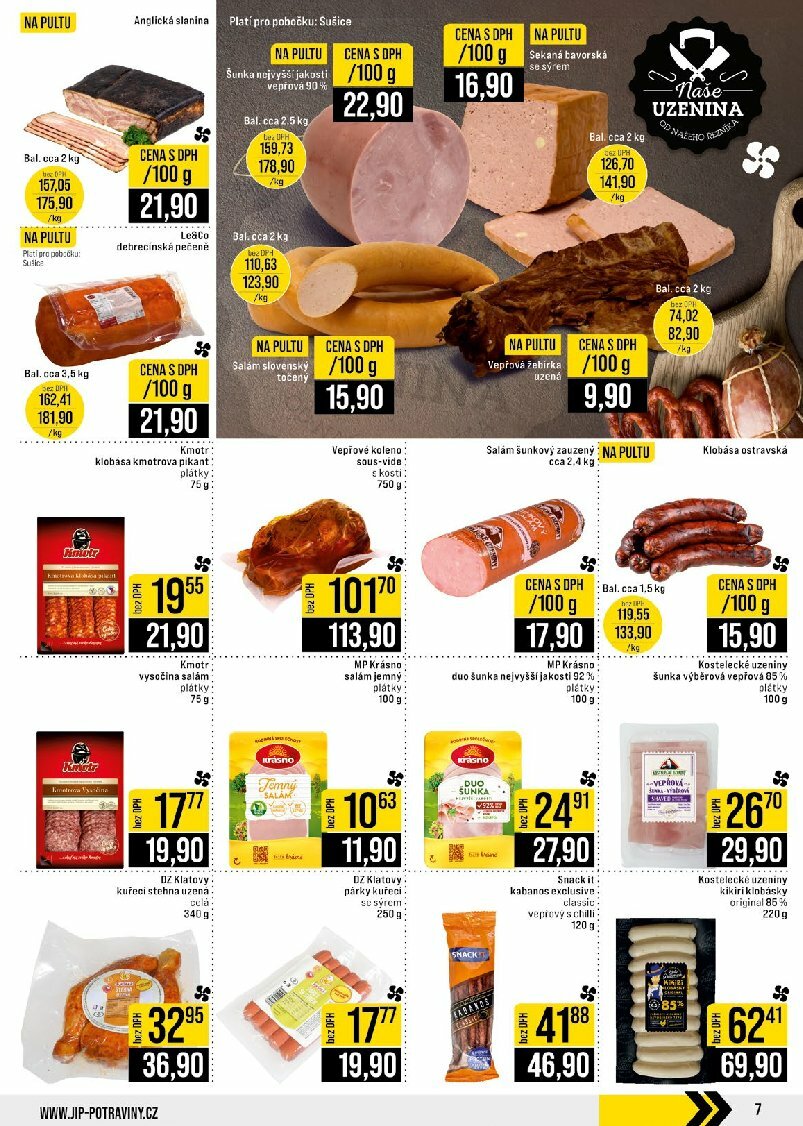 jip - Leták JIP - České Budějovice, Most, Svoboda nad Úpou, Náchod, Sušice od 13.08. do 19.08. - page: 7