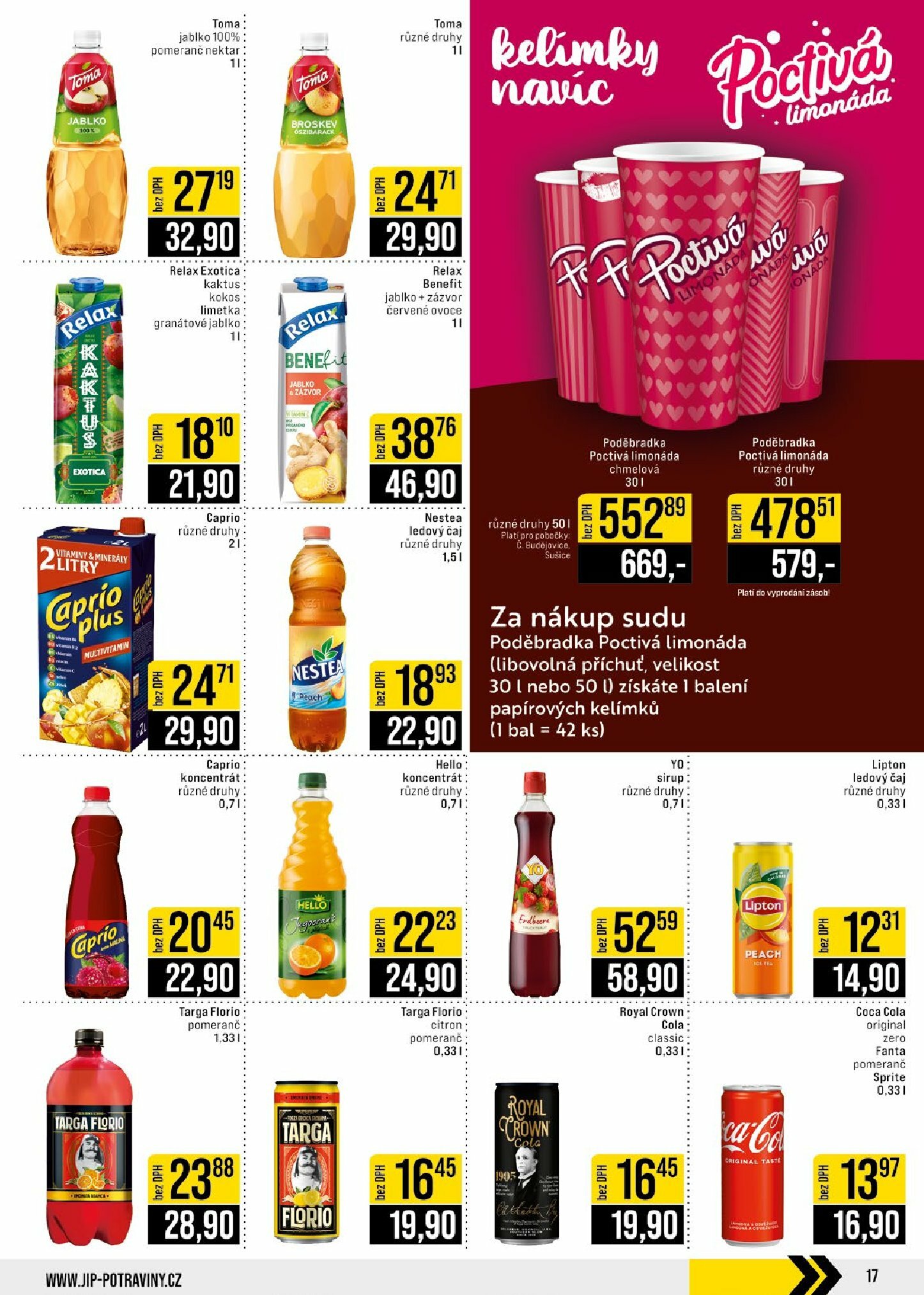 jip - Leták JIP - České Budějovice, Most, Svoboda nad Úpou, Náchod, Sušice od 20.08. do 26.08. - page: 17
