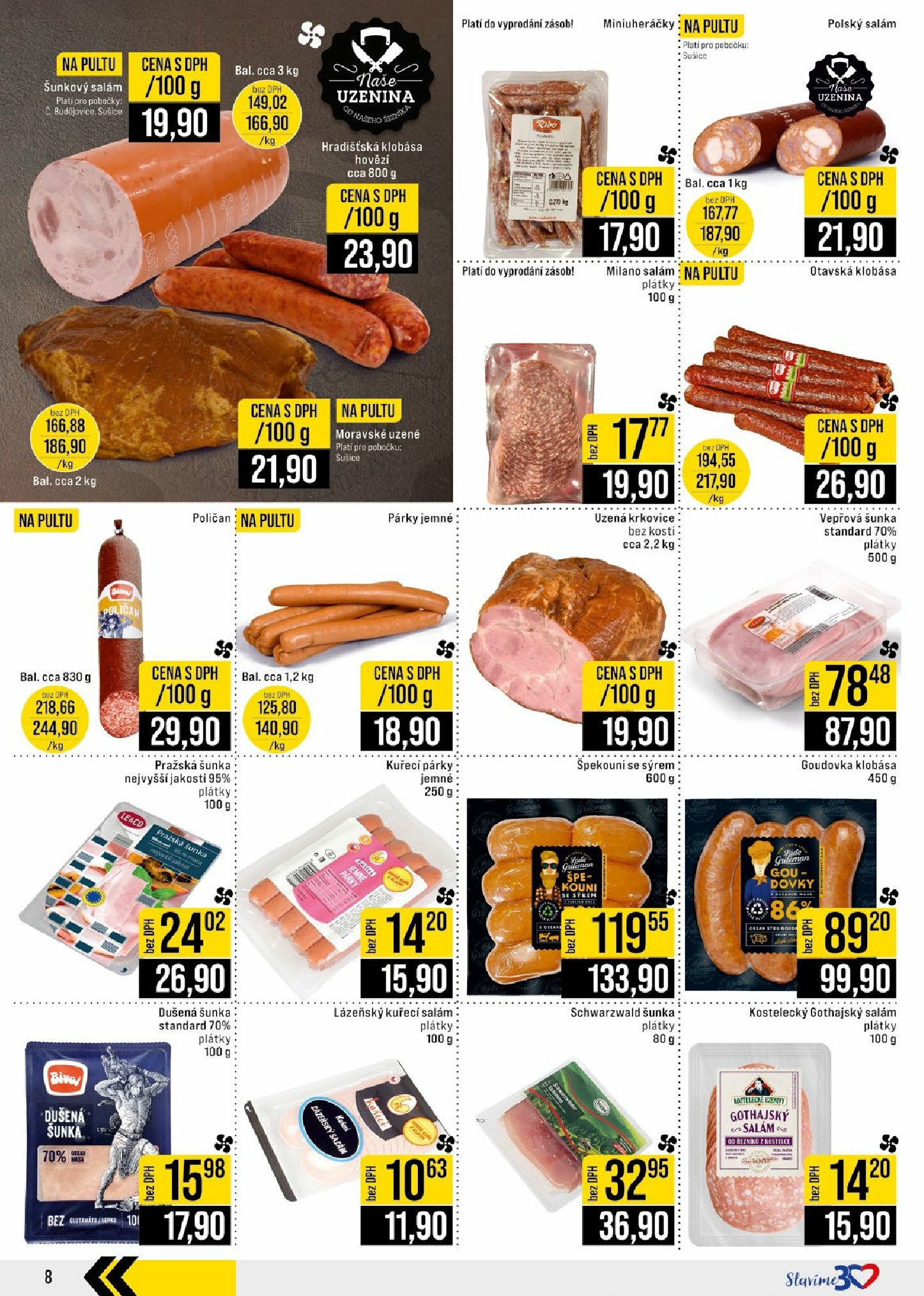 jip - Leták JIP - České Budějovice, Most, Svoboda nad Úpou, Náchod, Sušice od 20.08. do 26.08. - page: 8