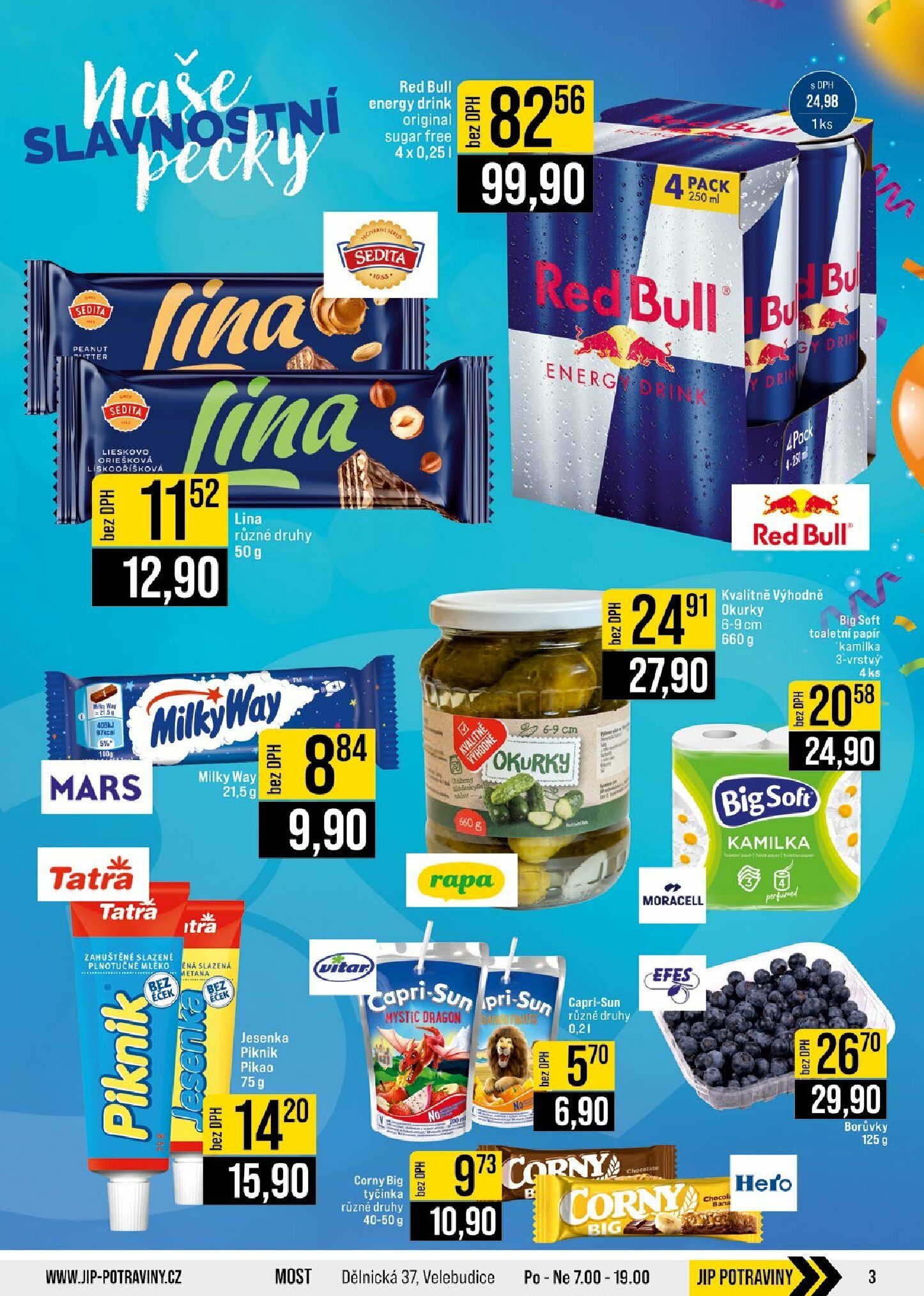 jip - Leták JIP - České Budějovice, Most, Svoboda nad Úpou, Náchod od 27.08. do 02.09. - page: 3