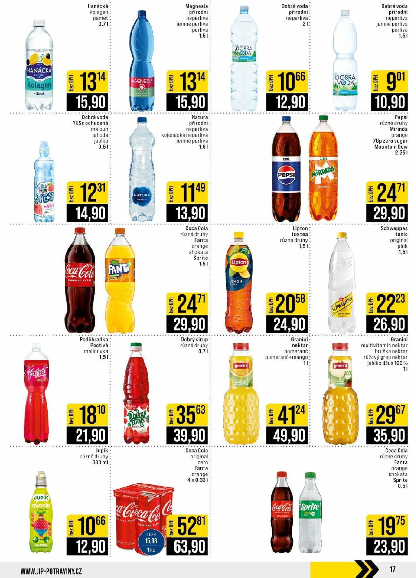 jip - Leták JIP - České Budějovice, Most, Svoboda nad Úpou, Náchod od 27.08. do 02.09. - page: 17