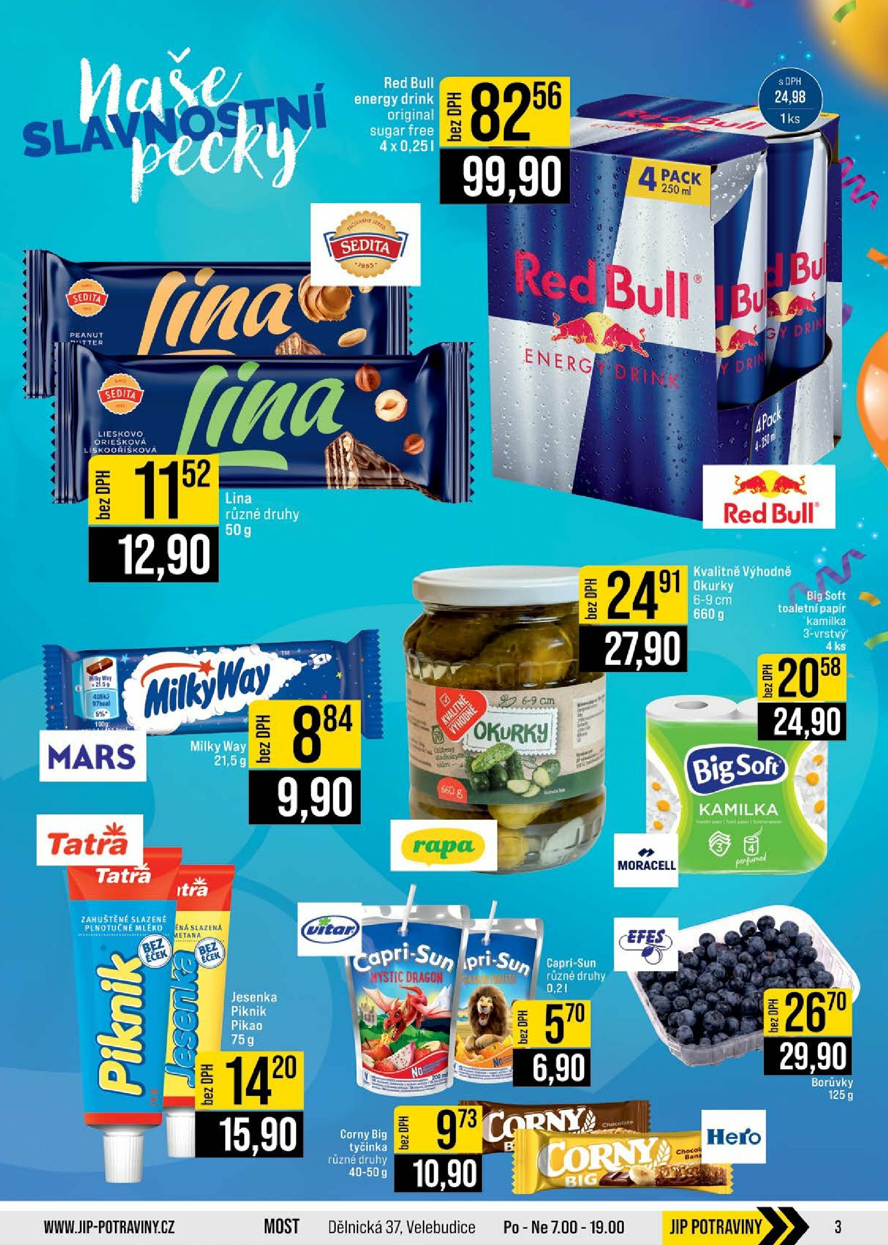 jip - Leták JIP - Brno, Ostrava - Hrabová, Praha - Bořanovice, Jilemnice, Karlovy Vary, Olomouc, Pardubice, Zlín, Sušice, Polička od 27.08. do 02.09. - page: 3