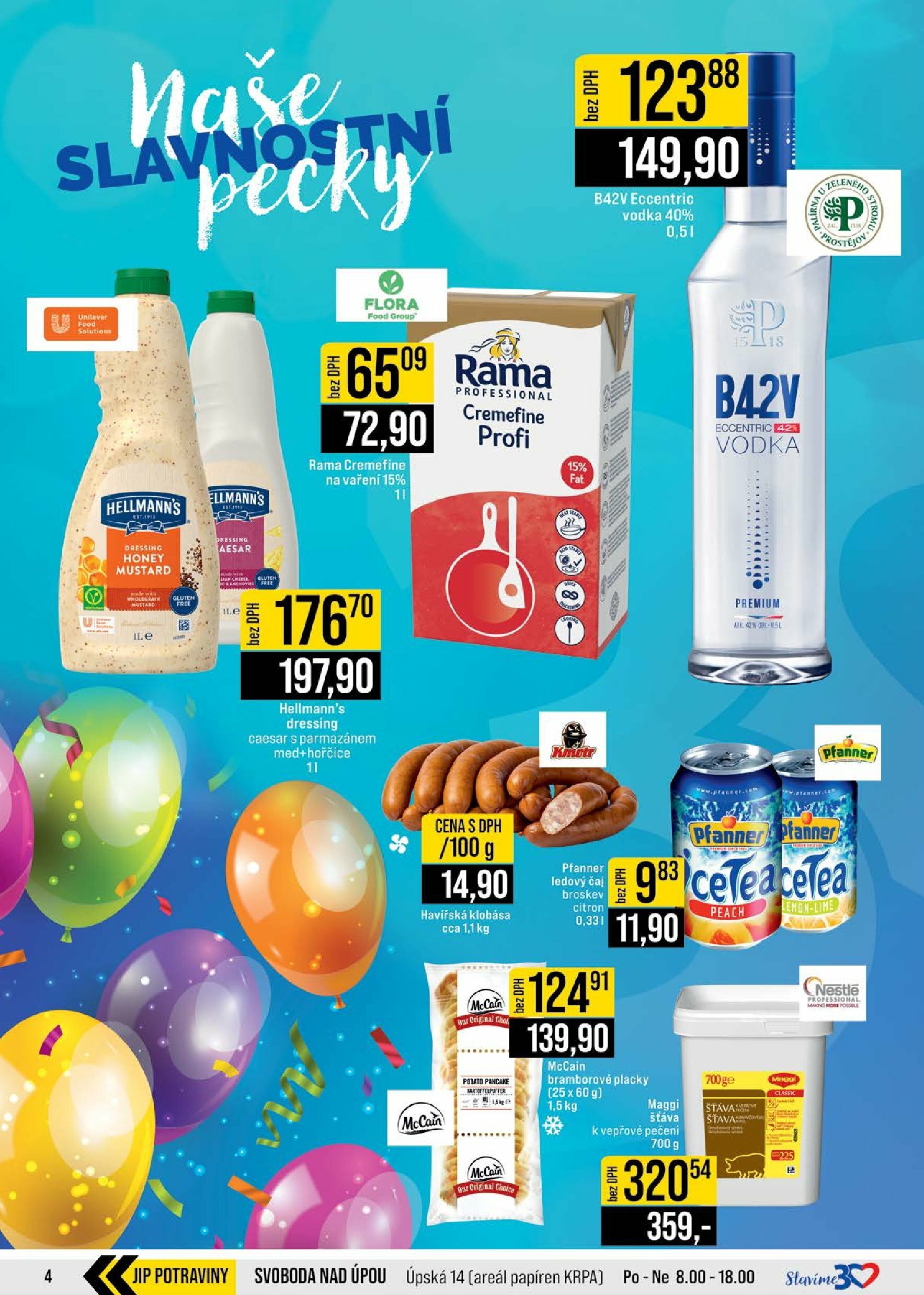jip - Leták JIP - Brno, Ostrava - Hrabová, Praha - Bořanovice, Jilemnice, Karlovy Vary, Olomouc, Pardubice, Zlín, Sušice, Polička od 27.08. do 02.09. - page: 4
