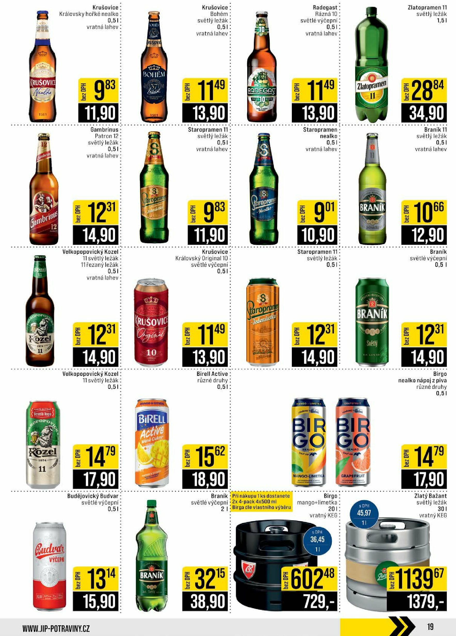 jip - Leták JIP - Brno, Ostrava - Hrabová, Praha - Bořanovice, Jilemnice, Karlovy Vary, Olomouc, Pardubice, Zlín, Sušice, Polička od 27.08. do 02.09. - page: 19