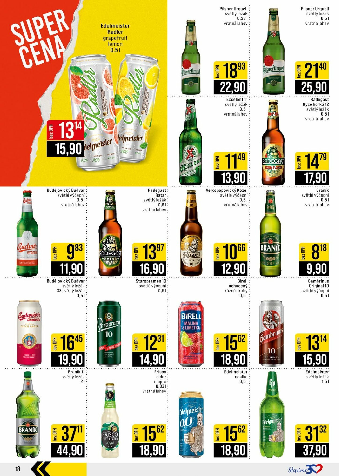 jip - Leták JIP - Brno, Ostrava - Hrabová, Praha - Bořanovice, Jilemnice, Karlovy Vary, Olomouc, Pardubice, Zlín, Polička od 03.09. do 09.09. - page: 18