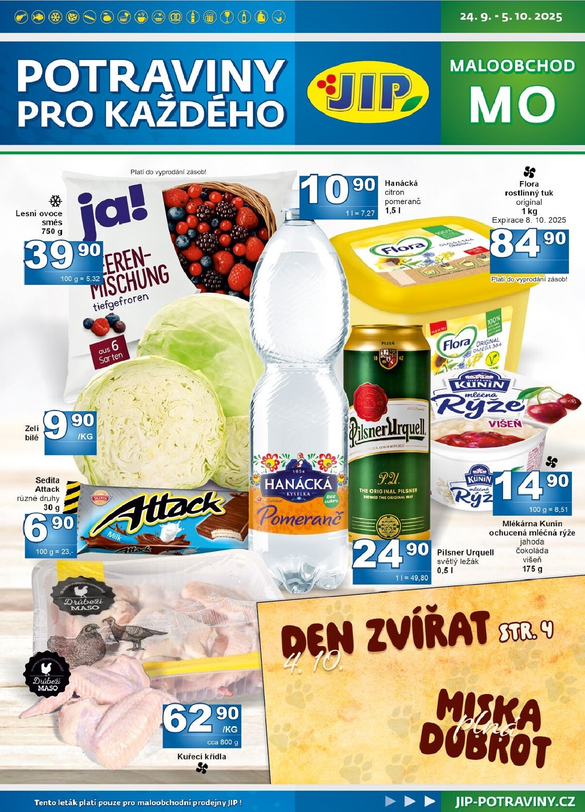 jip - Leták JIP - Maloobchod od 24.09. do 05.10.