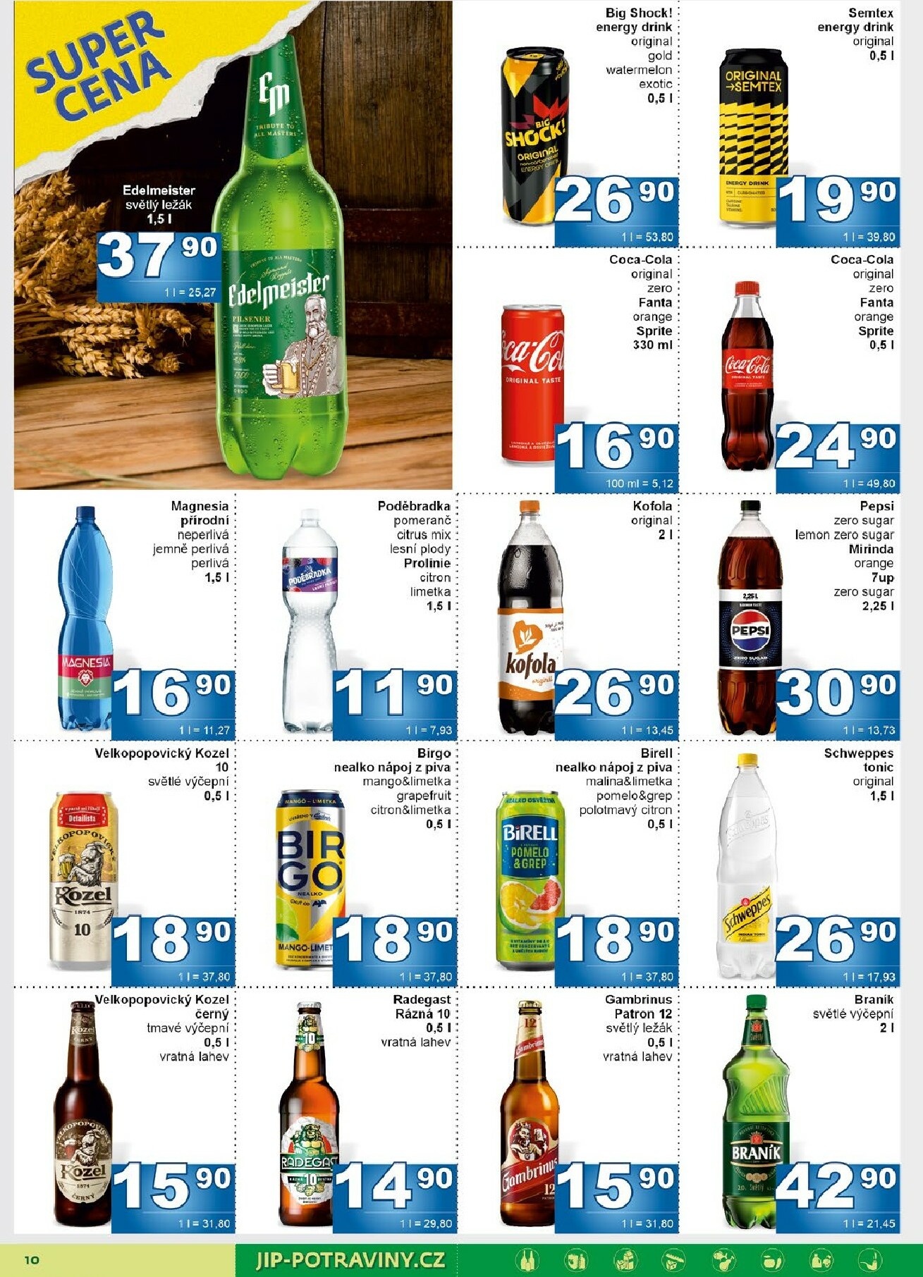 jip - Aktuální leták JIP - Maloobchod od 08.10. do 19.10. - page: 10