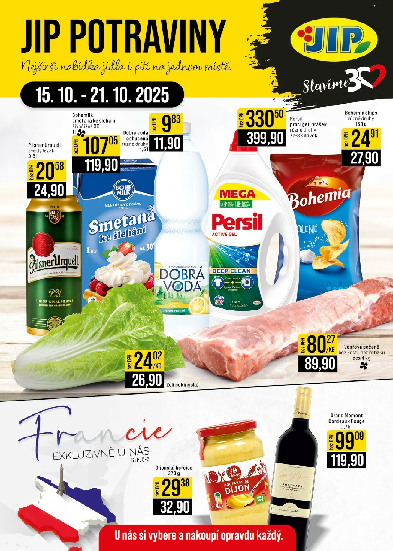 jip - Aktuální leták JIP od 15.10. do 21.10.
