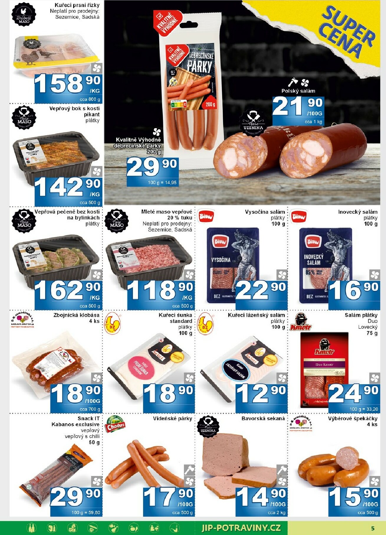 jip - Aktuální leták JIP - Maloobchod od 22.10. do 02.11. - page: 5