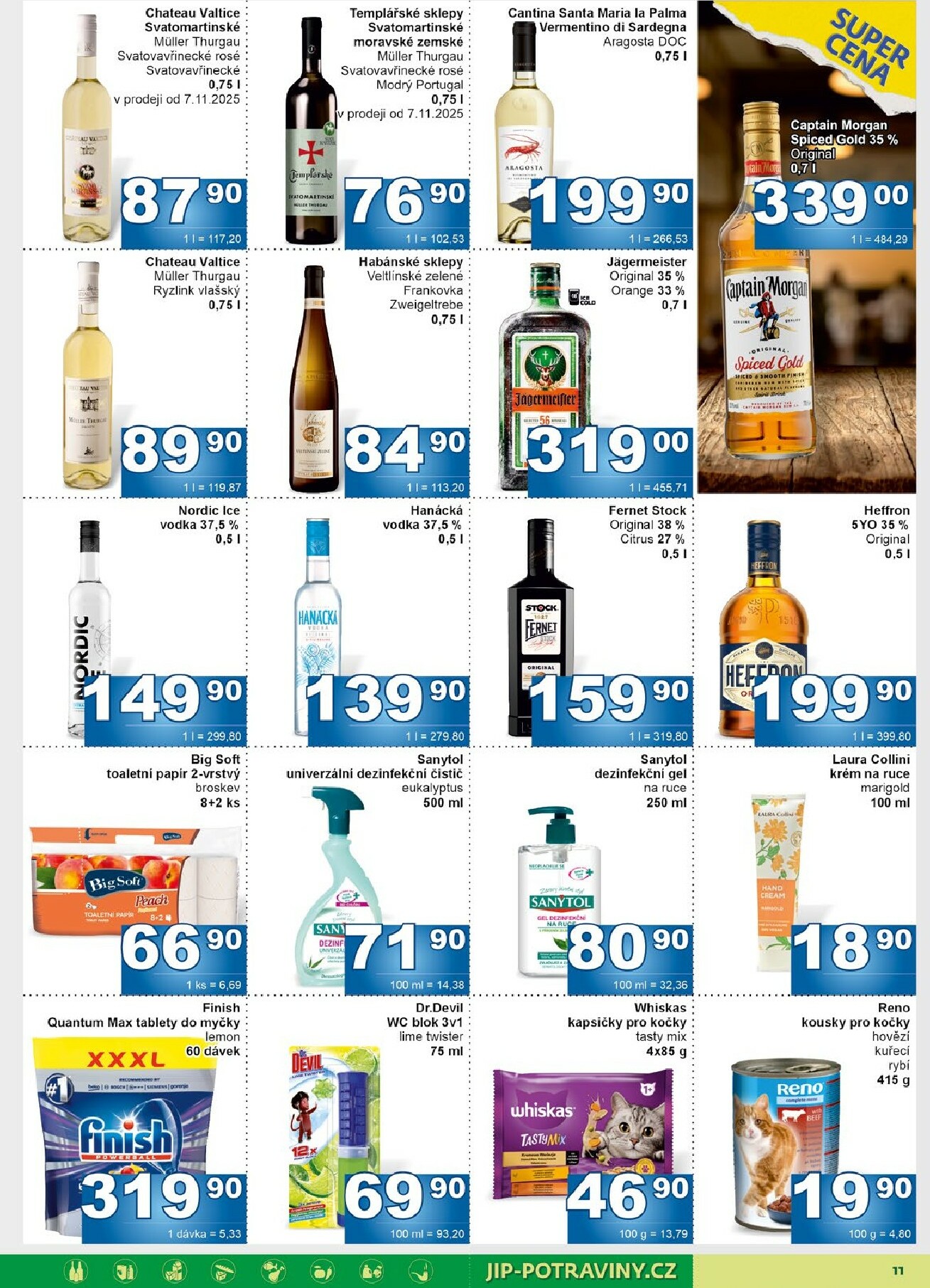 jip - Aktuální leták JIP - Maloobchod od 05.11. do 16.11. - page: 11
