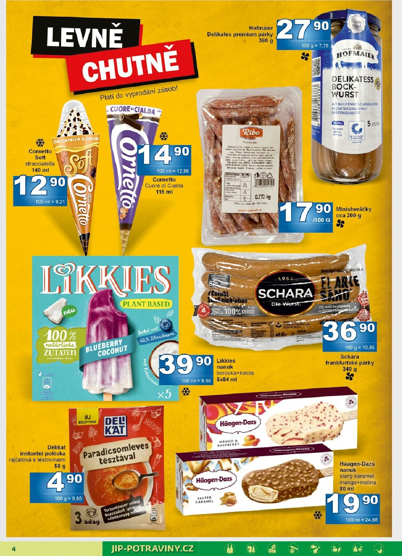 jip - Aktuální leták JIP - Maloobchod od 05.11. do 16.11. - page: 4