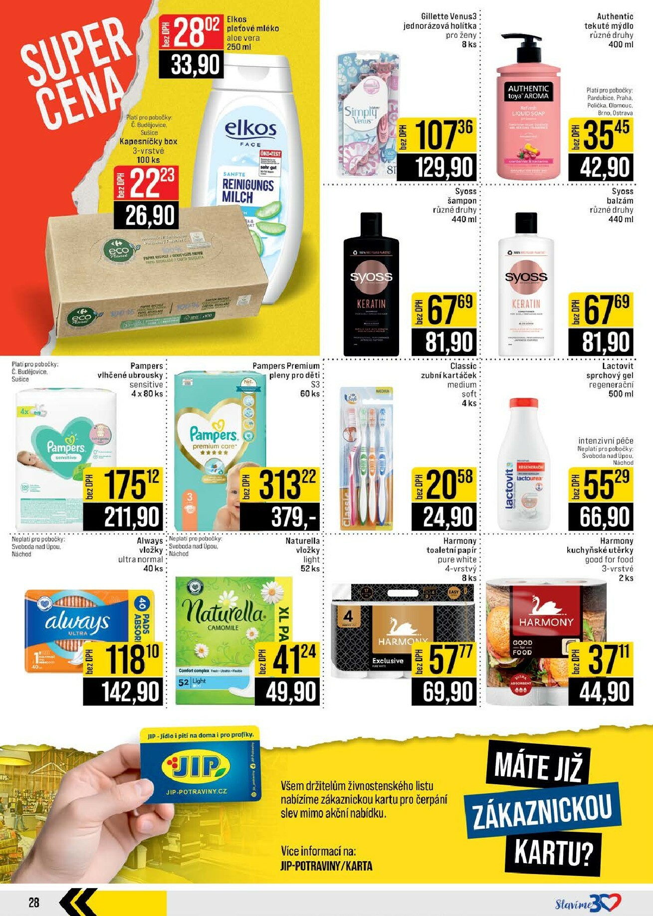 jip - Aktuální leták JIP od 12.11. do 18.11. - page: 28