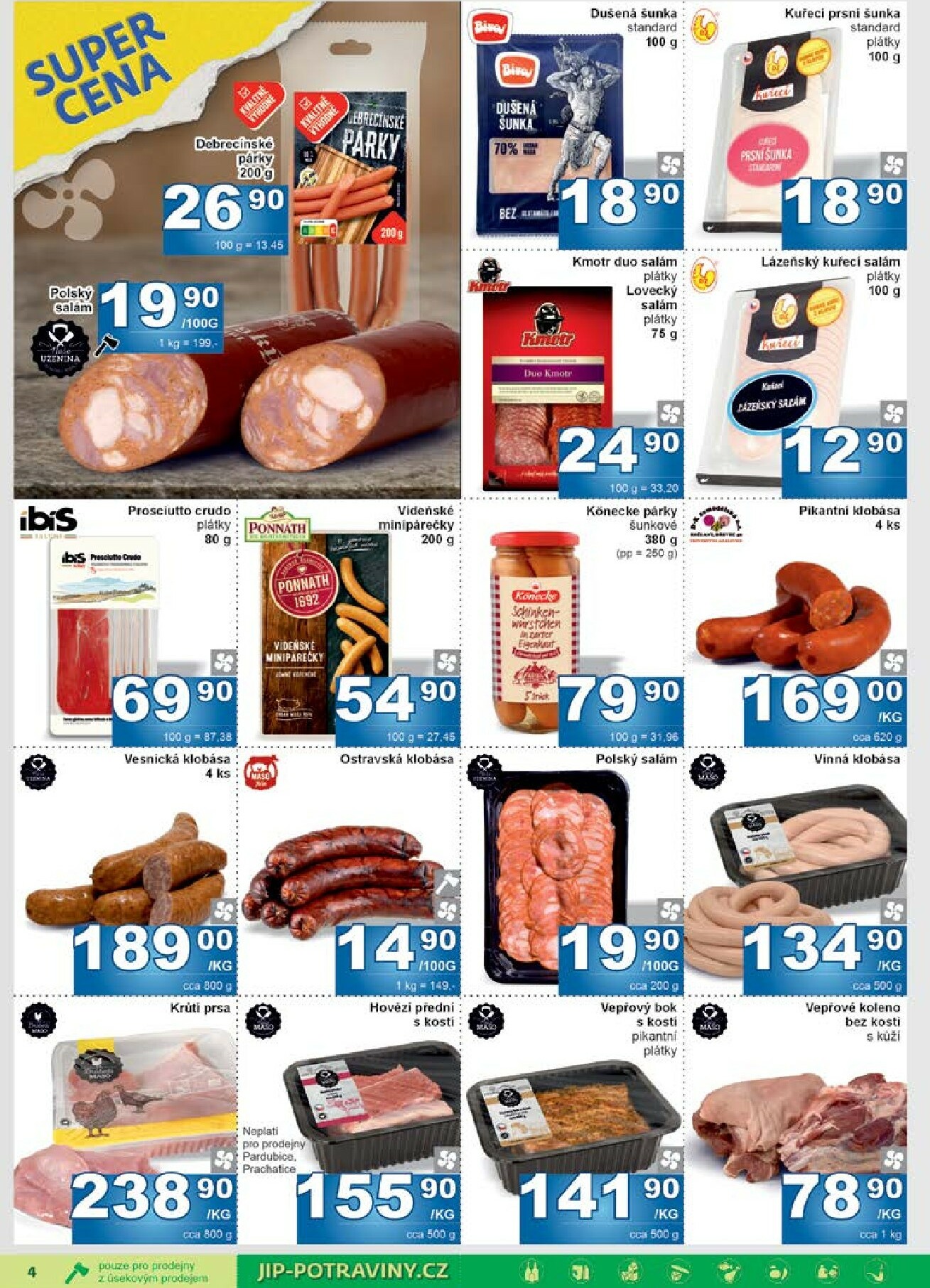 jip - Aktuální leták JIP - Maloobchod od 19.11. do 30.11. - page: 4
