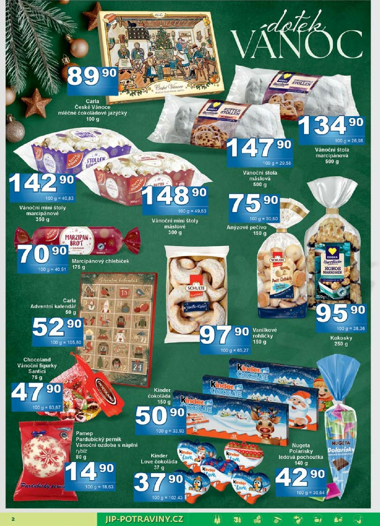 jip - Aktuální leták JIP - Maloobchod od 19.11. do 30.11. - page: 2