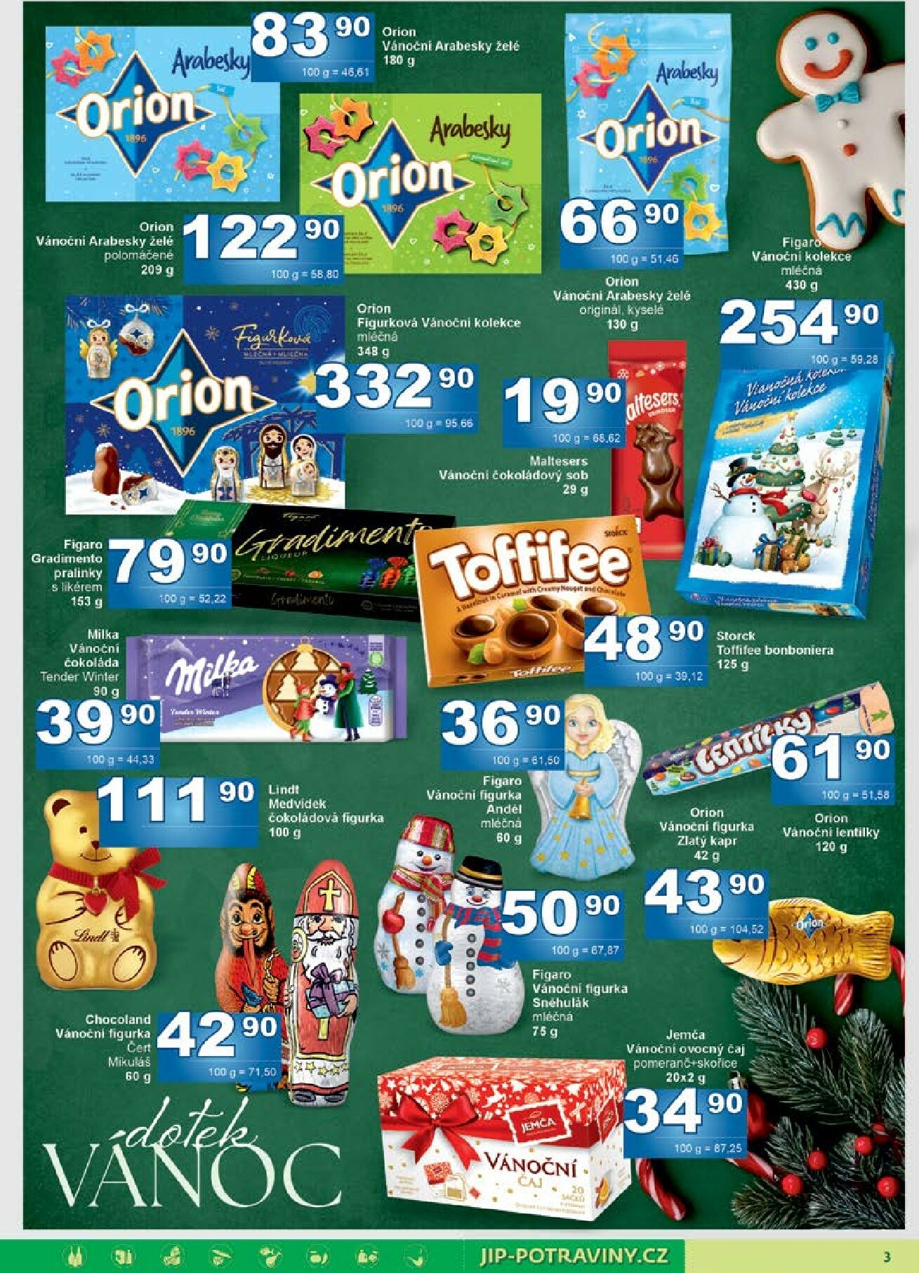 jip - Aktuální leták JIP - Maloobchod od 19.11. do 30.11. - page: 3