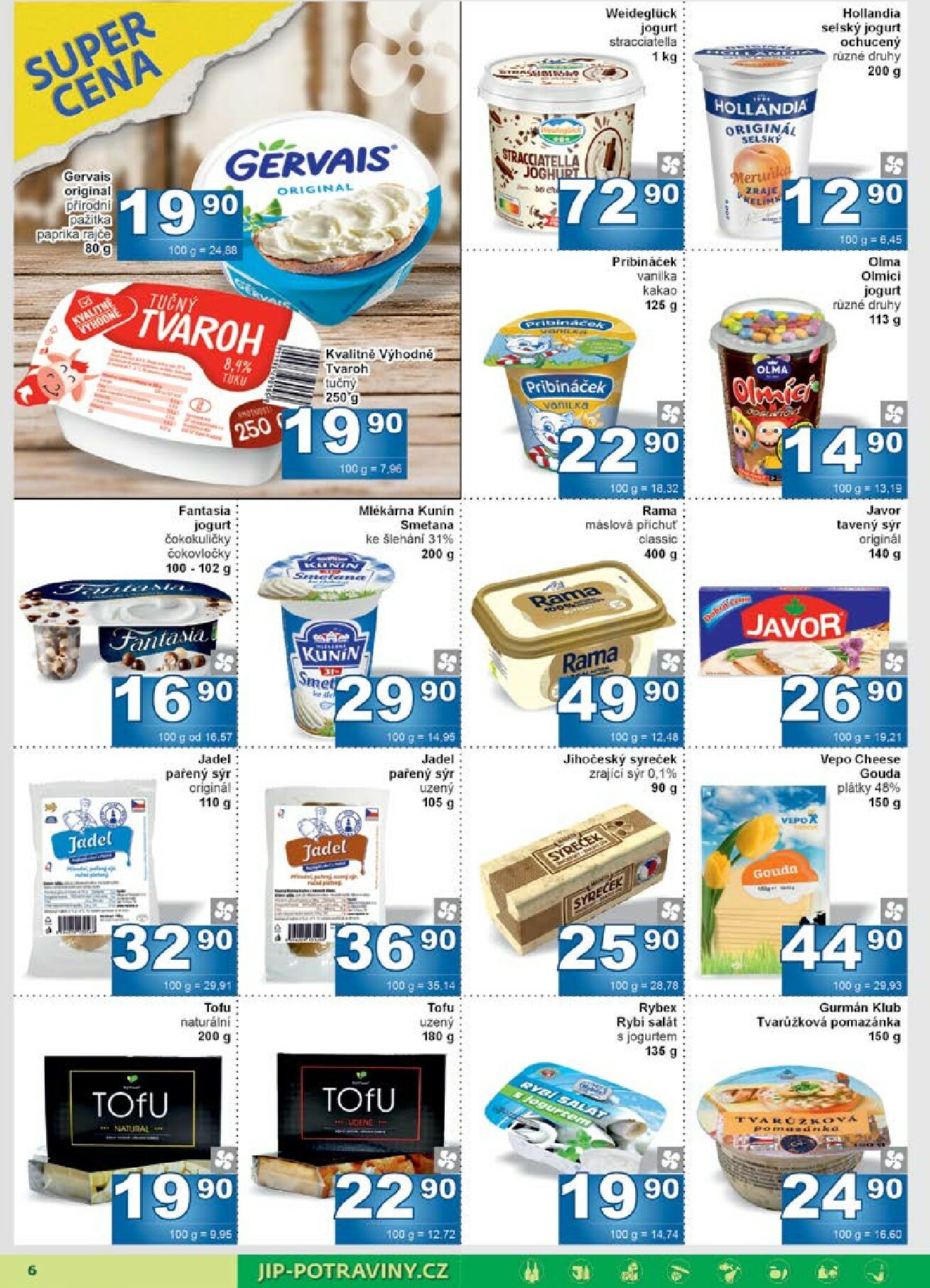 jip - Aktuální leták JIP - Maloobchod od 19.11. do 30.11. - page: 6