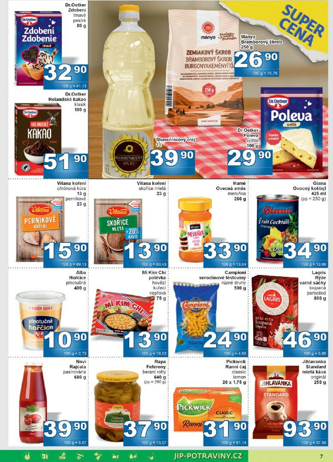 jip - Aktuální leták JIP - Maloobchod od 19.11. do 30.11. - page: 7