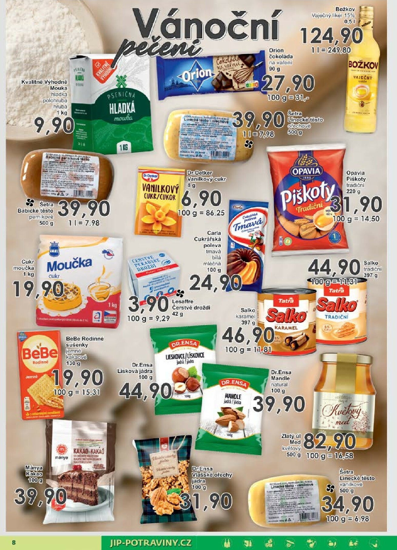 jip - Aktuální leták JIP - Maloobchod od 19.11. do 30.11. - page: 8
