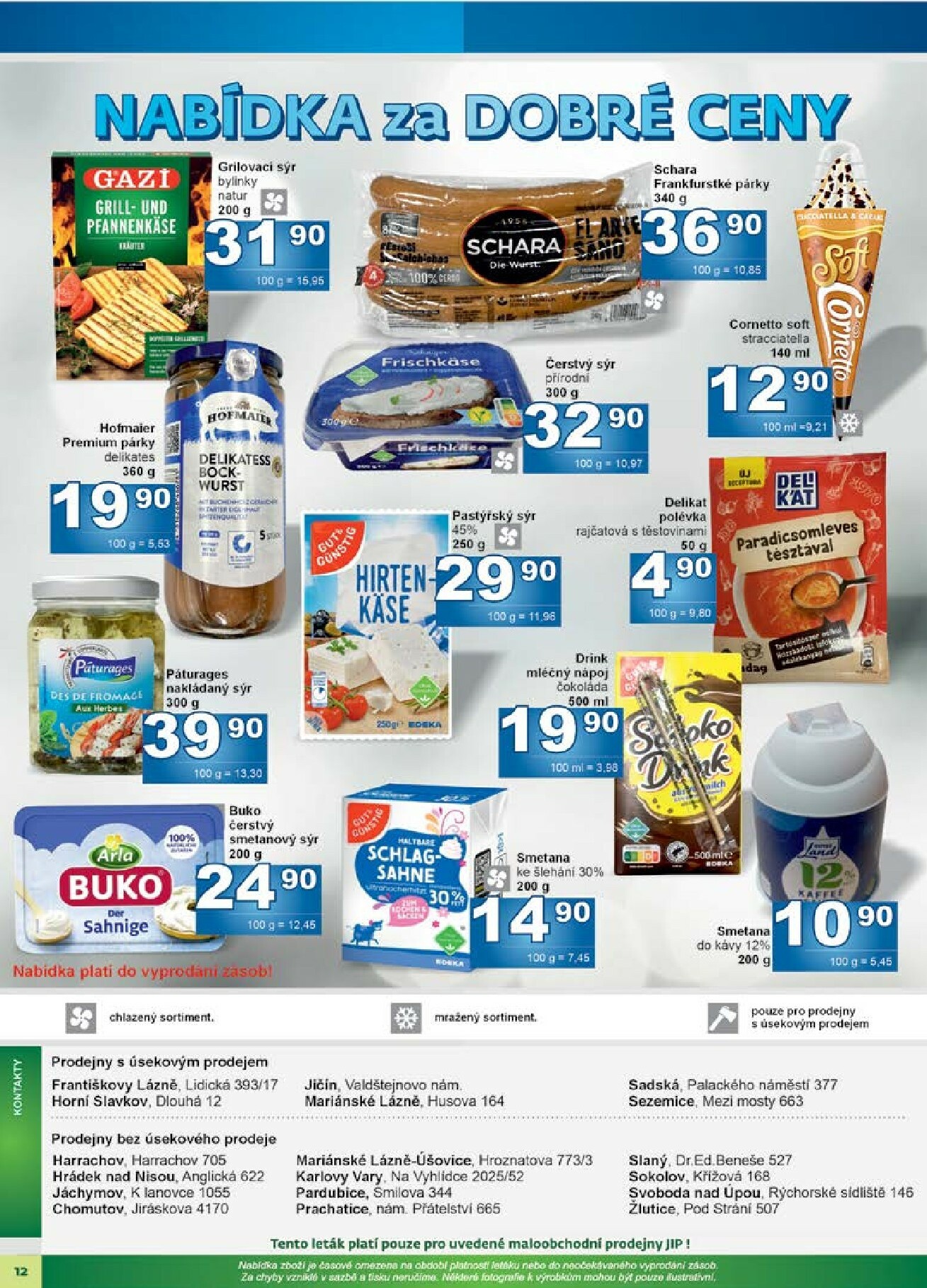 jip - Aktuální leták JIP - Maloobchod od 19.11. do 30.11. - page: 12