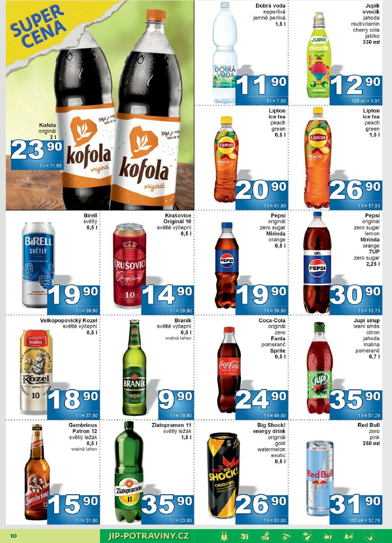 jip - Aktuální leták JIP - Maloobchod od 03.12. do 14.12. - page: 10