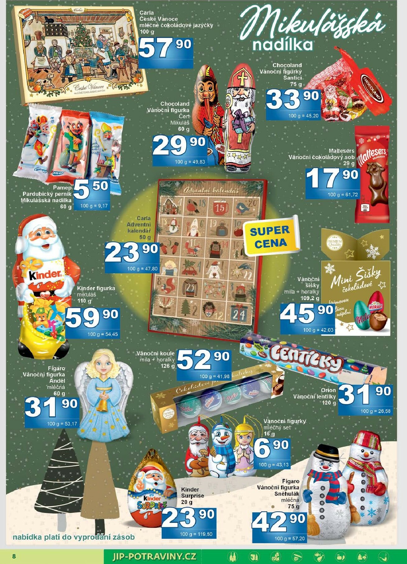 jip - Aktuální leták JIP - Maloobchod od 03.12. do 14.12. - page: 8