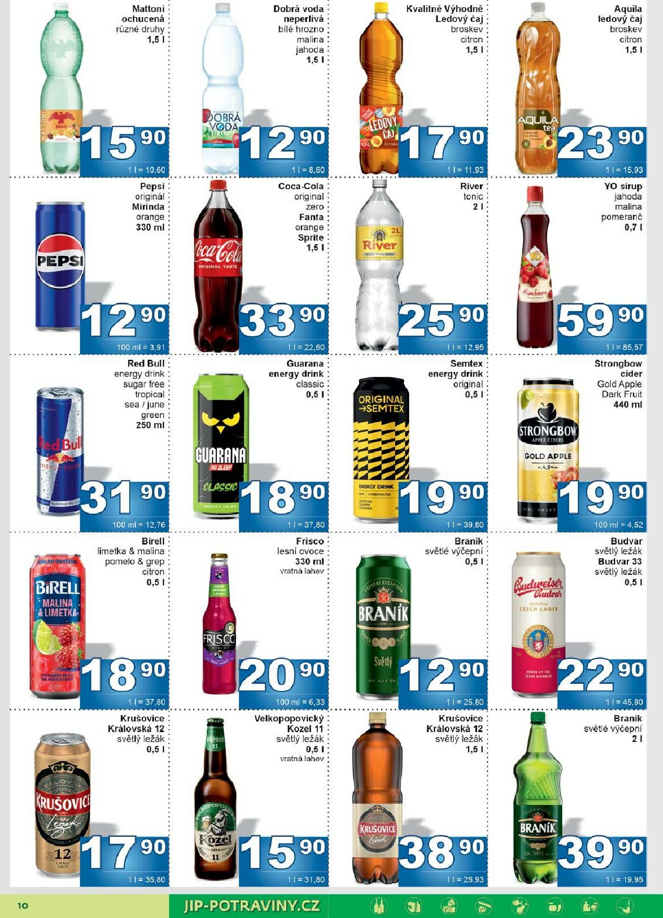 jip - Aktuální leták JIP - Maloobchod od 17.12. do 28.12. - page: 10