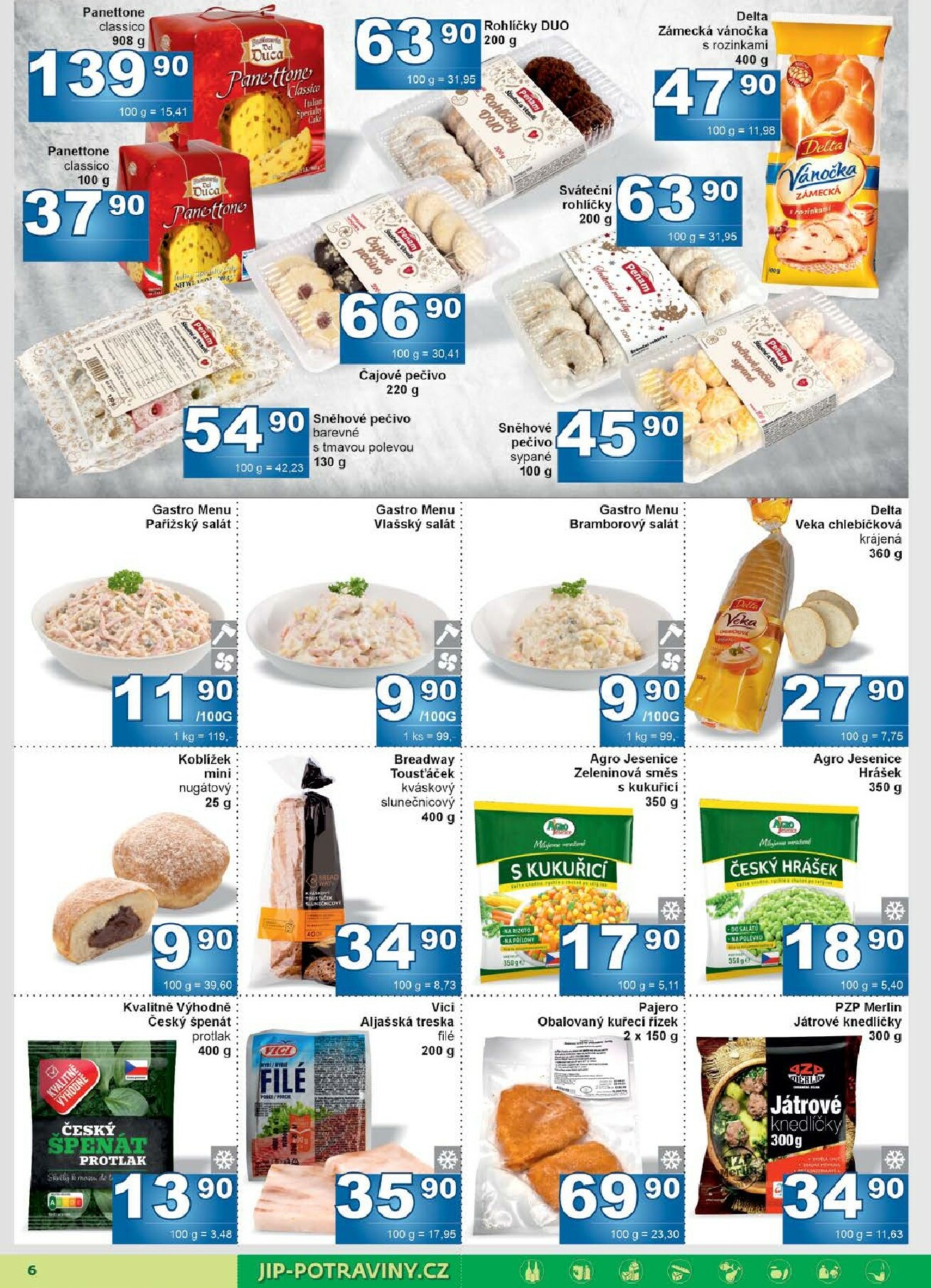 jip - Aktuální leták JIP - Maloobchod od 17.12. do 28.12. - page: 6