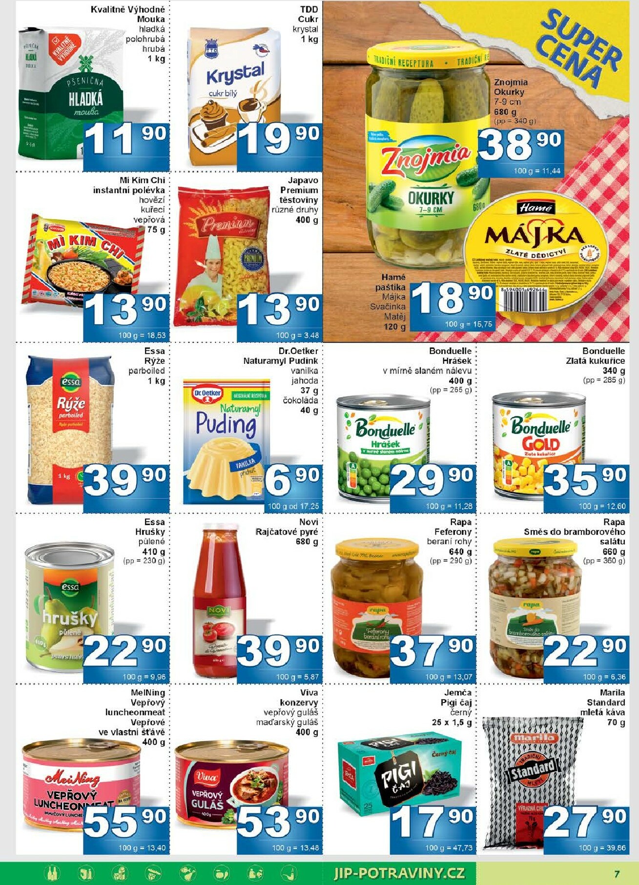 jip - Aktuální leták JIP - Maloobchod od 17.12. do 28.12. - page: 7