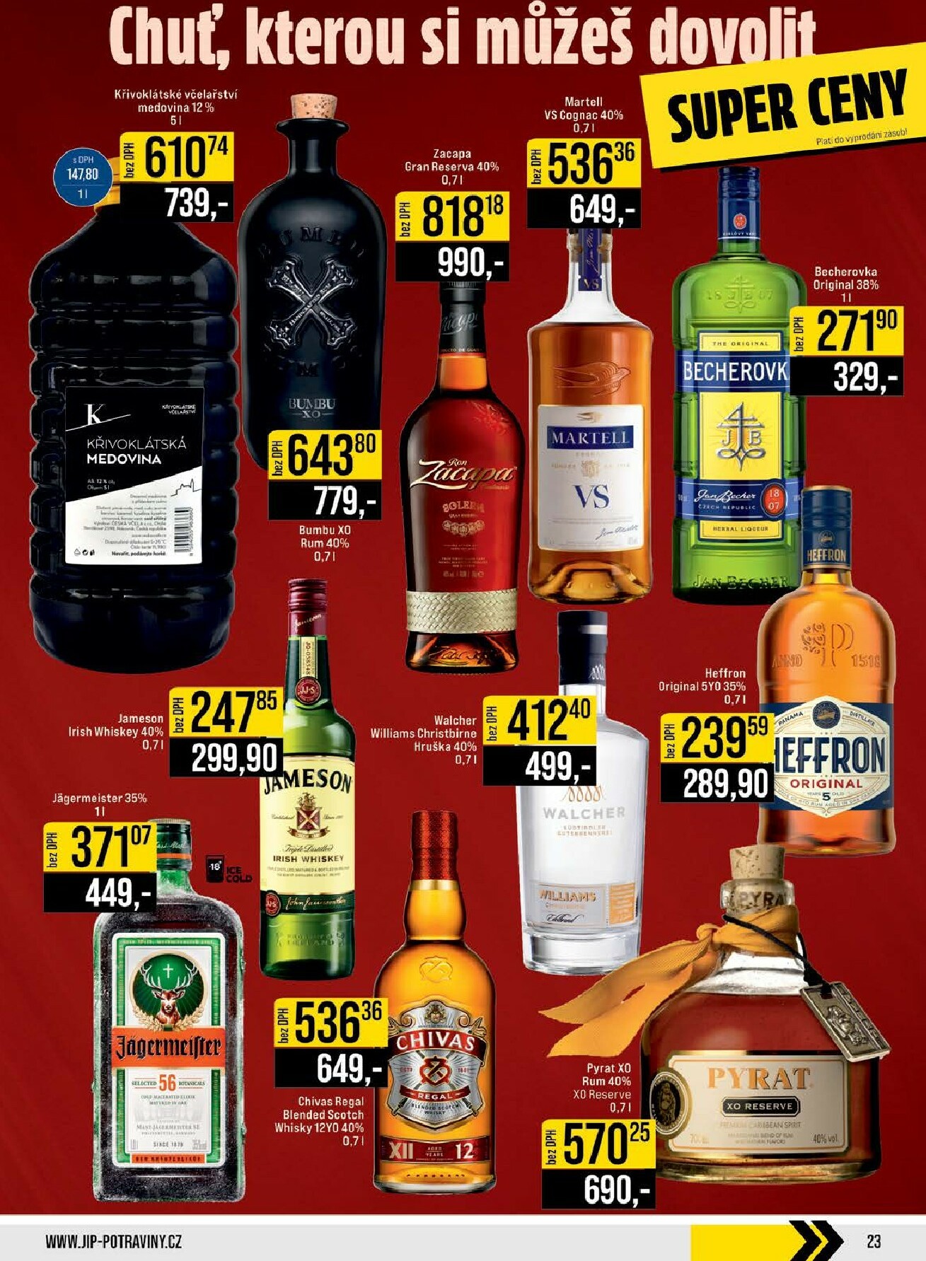 jip - Aktuální leták JIP od 24.12. do 31.12. - page: 23