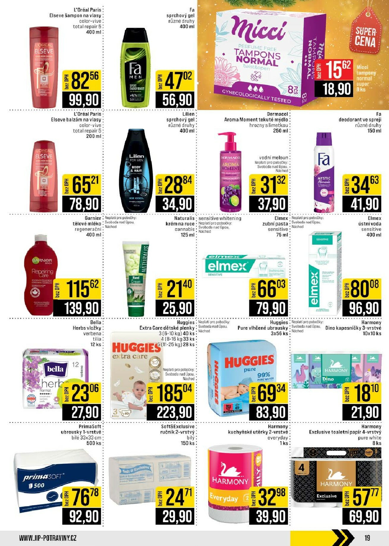 jip - Aktuální leták JIP od 24.12. do 31.12. - page: 19