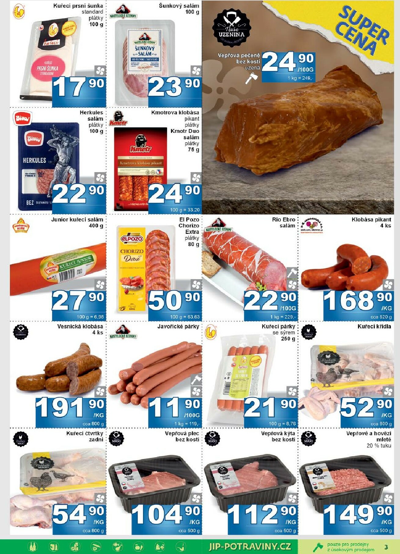 jip - Aktuální leták JIP - Maloobchod od 02.01. do 11.01. - page: 3