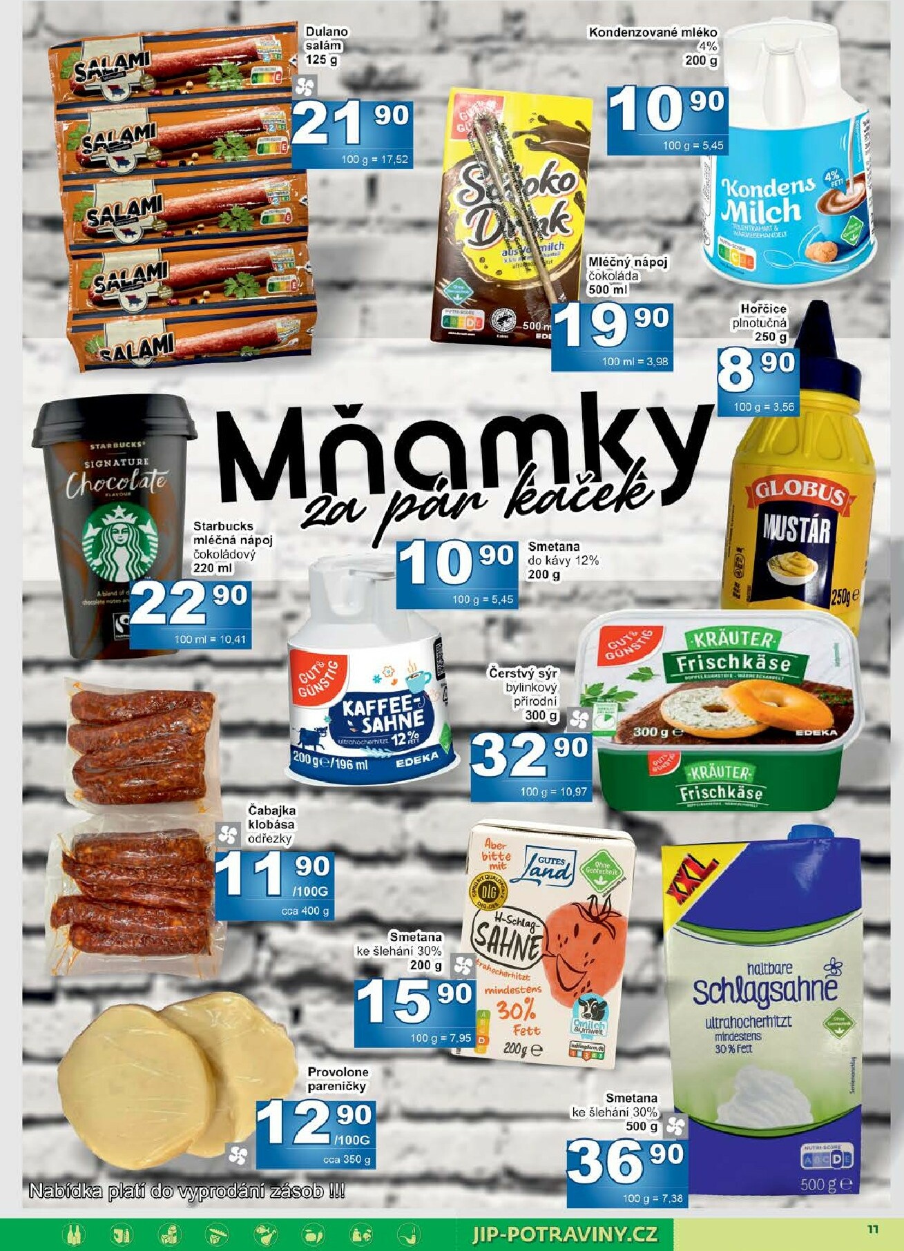 jip - Aktuální leták JIP - Maloobchod od 14.01. do 25.01. - page: 11