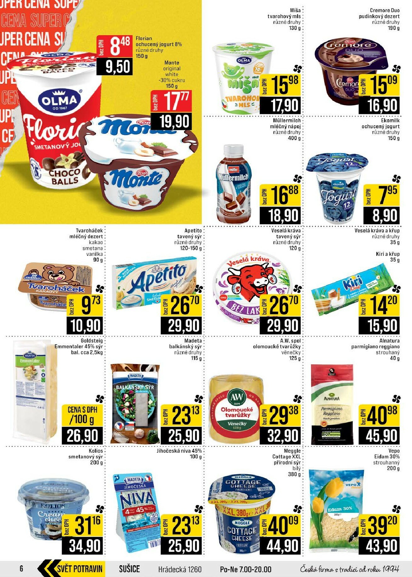 jip - JIP - Brno, Ostrava - Hrabová, Praha - Bořanovice, Jilemnice, Karlovy Vary, Olomouc, Pardubice, Zlín, Polička leták platný od středy 11.02.2026 do úterý 17.02.2026 - page: 6