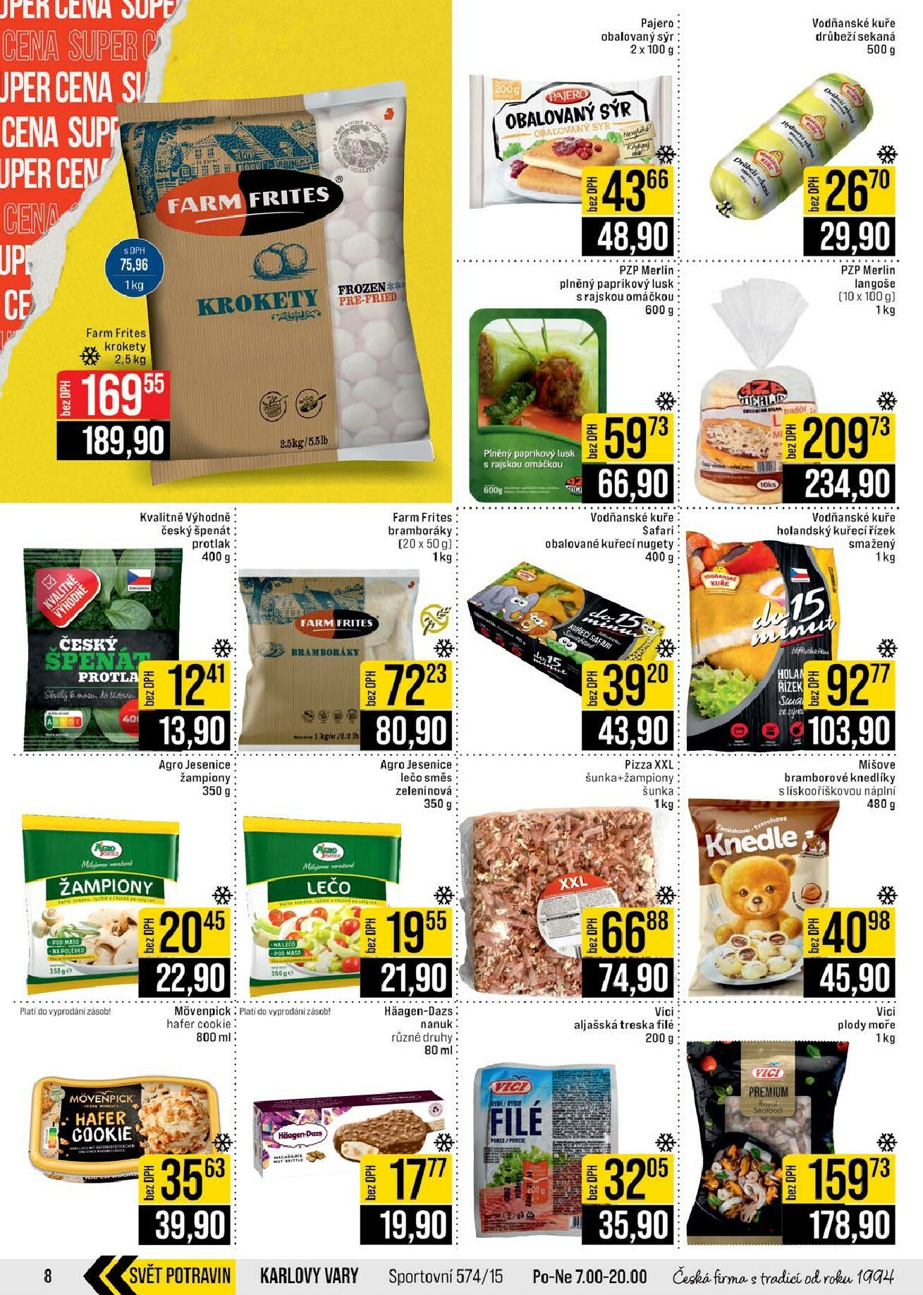 jip - JIP - Brno, Ostrava - Hrabová, Praha - Bořanovice, Jilemnice, Karlovy Vary, Olomouc, Pardubice, Zlín, Polička leták platný od středy 11.02.2026 do úterý 17.02.2026 - page: 8