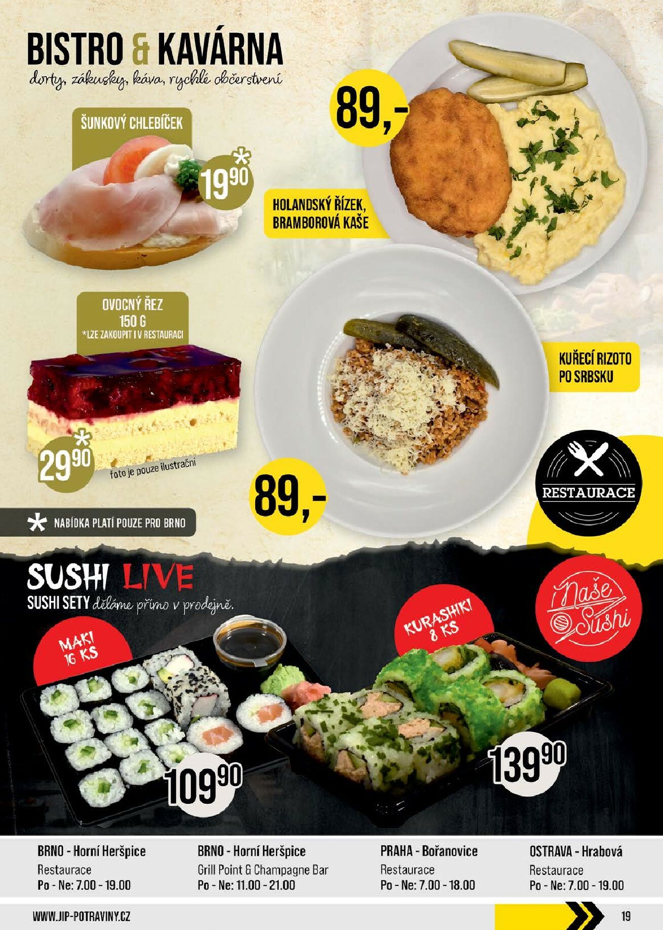 jip - JIP - České Budějovice, Most, Svoboda nad Úpou, Náchod, Sušice leták platný od středy 11.02.2026 do úterý 17.02.2026 - page: 19